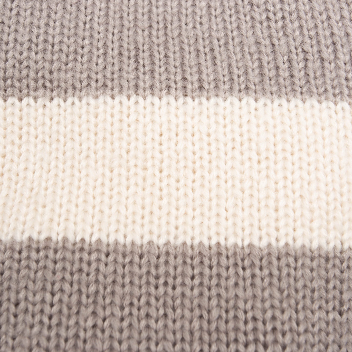 Fashion Stripes Dog Sweater, Grey and Beige Stripes