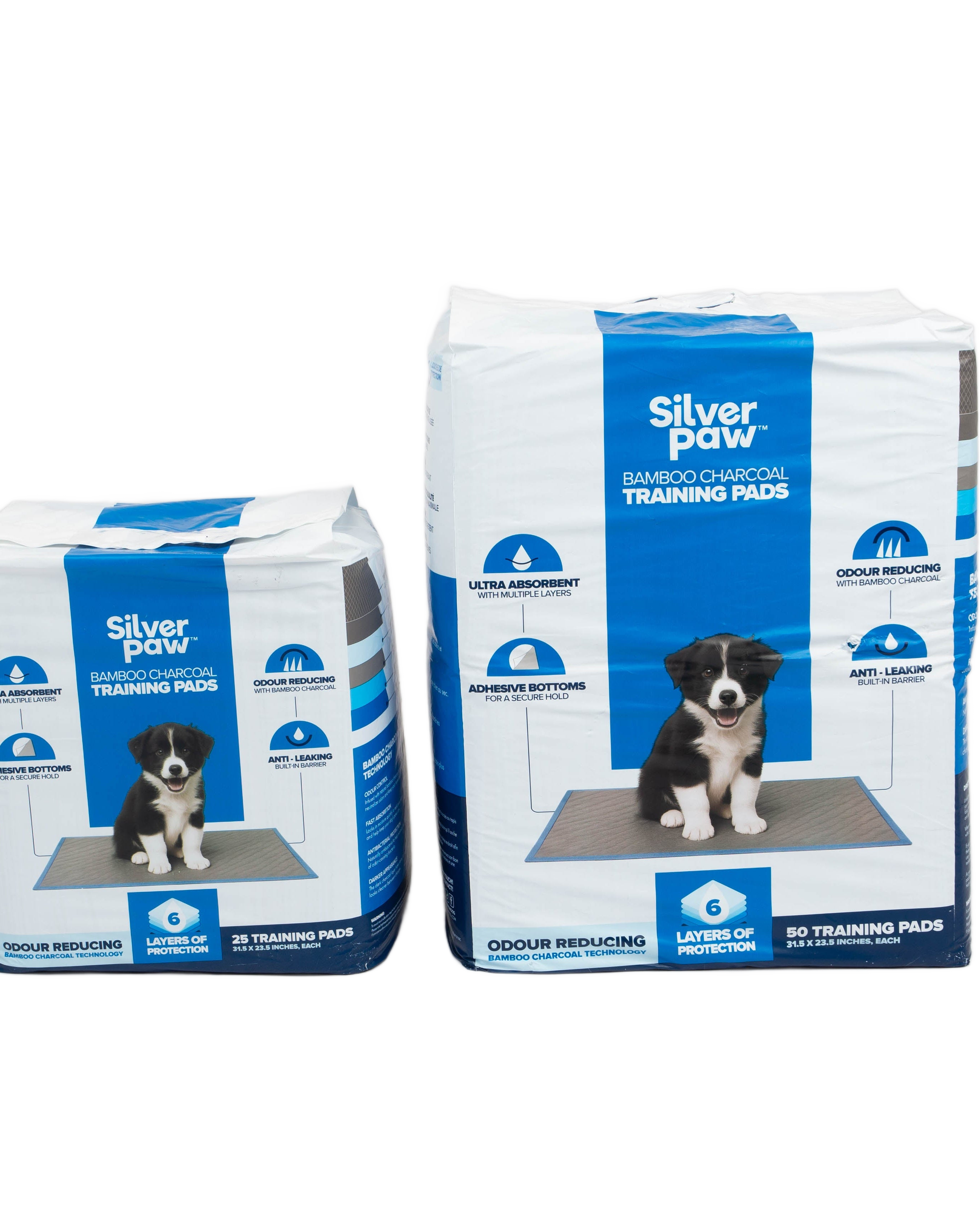 Image from Bamboo Charcoal Traning Pads - 25 or 50 - High Quality Pads - Copy