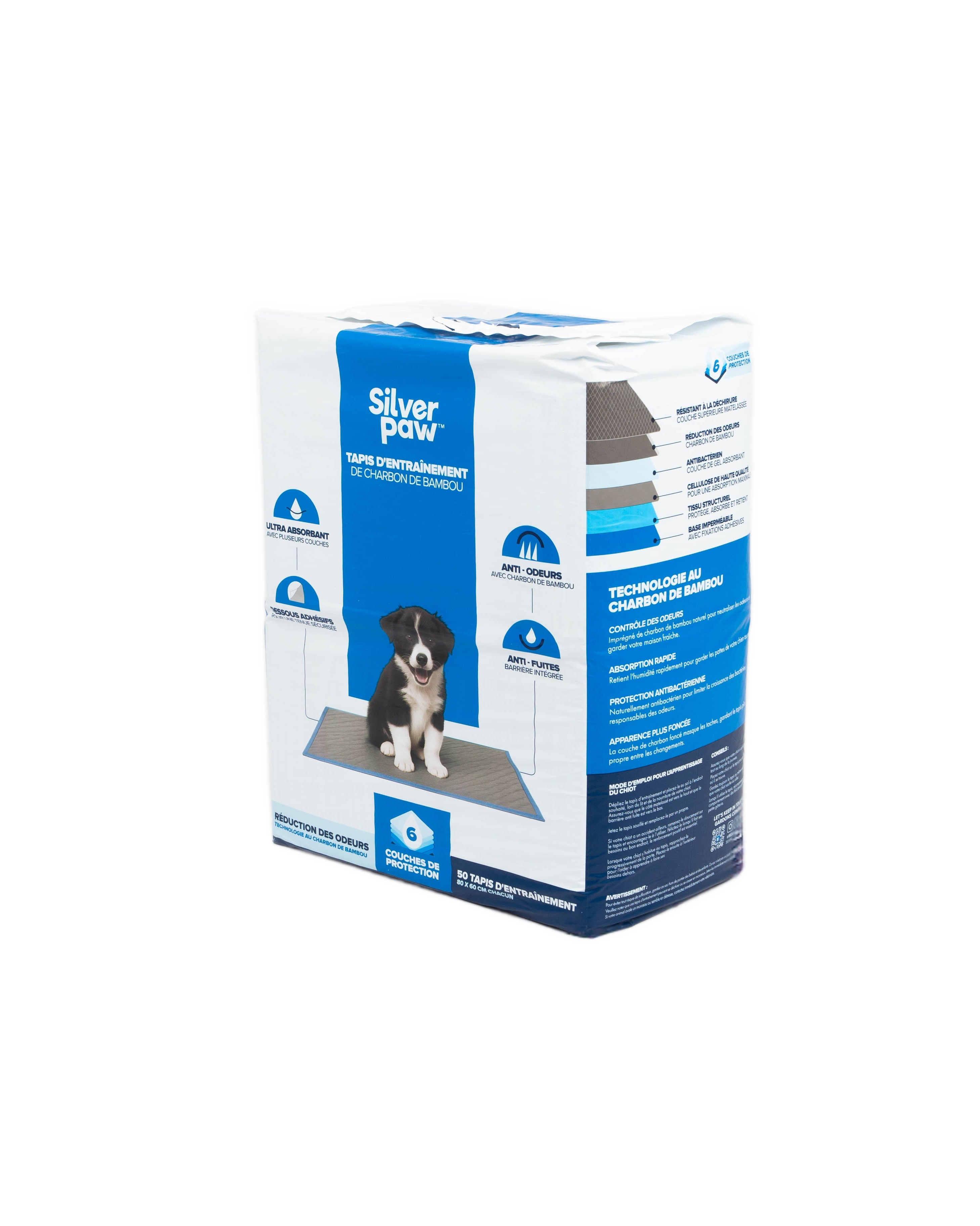 Image from Bamboo Charcoal Traning Pads - 25 or 50 - High Quality Pads - Copy