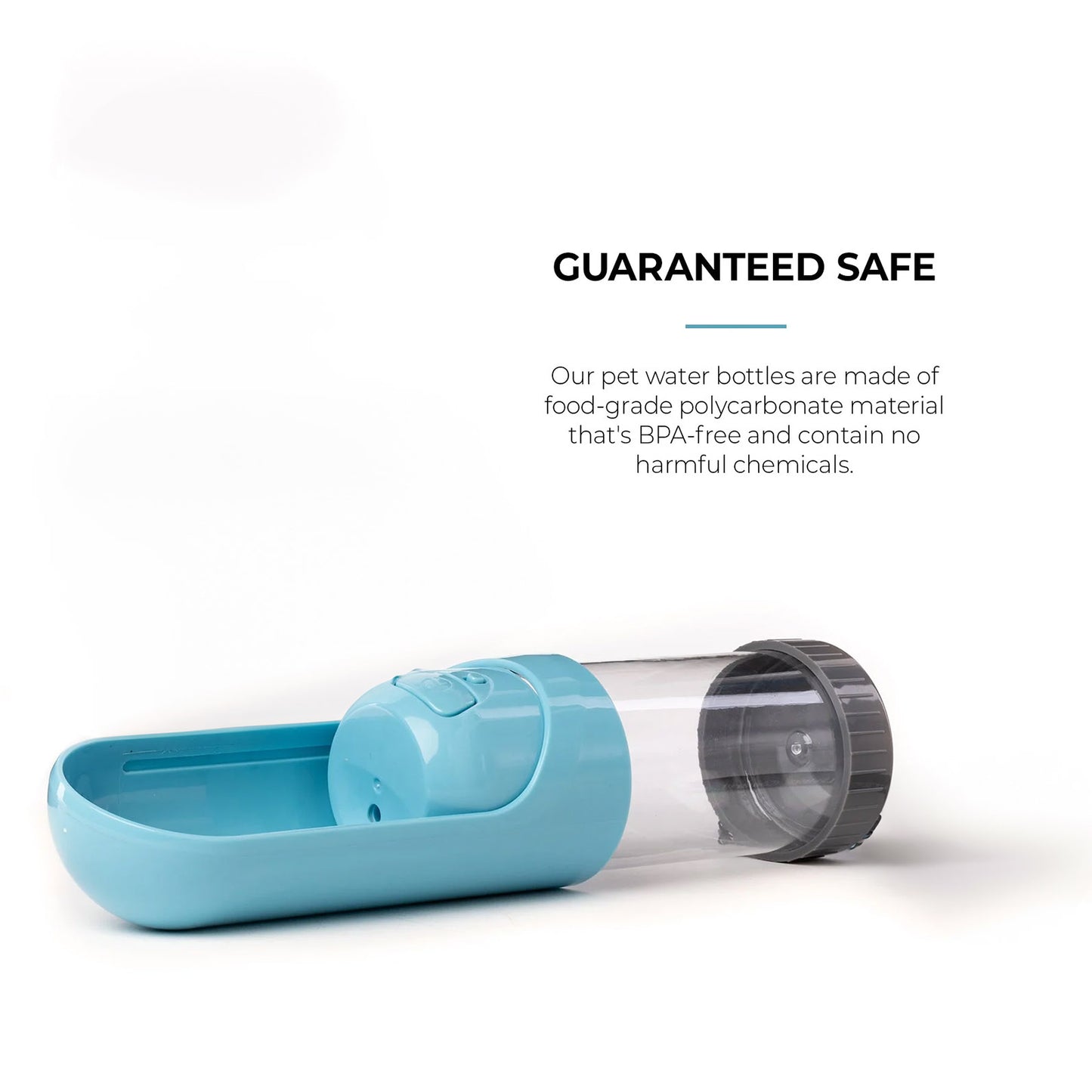 💧 Portable Dog Water Bottle – Leak-Proof, Foldable & Charcoal Filter for Clean Water