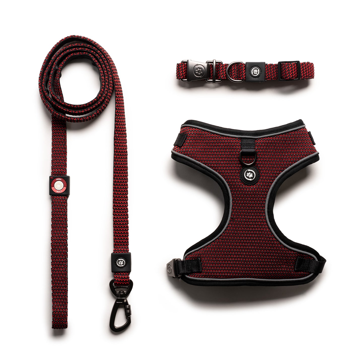 3-in-1 Dog Harness, Leash & Collar Set – Adjustable, Comfortable, and Durable