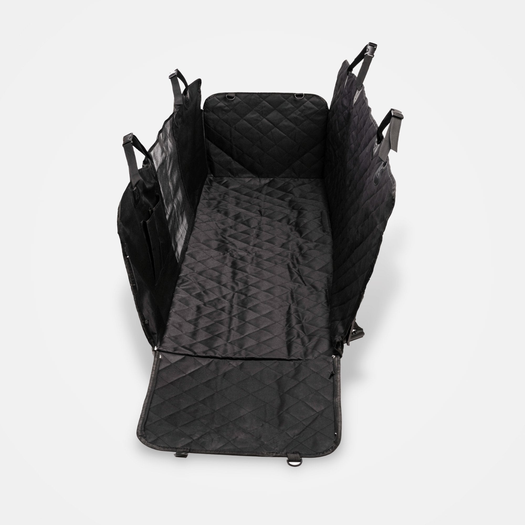 Deluxe Sta-Put Hammock Car Seat Cover - The Paws Mahal