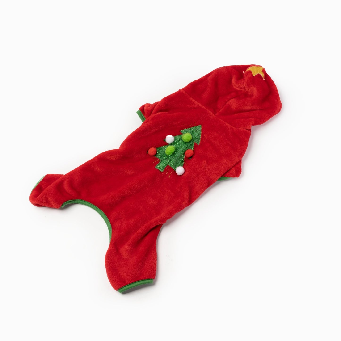 Christmas Tree Dog Pjs - Silver Paw