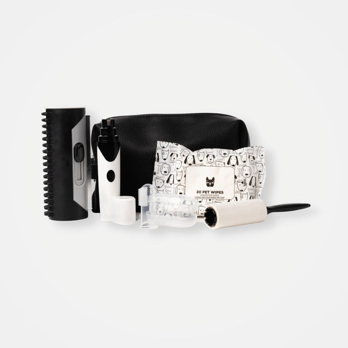 Deluxe Dog Grooming Kit - Silver Paw