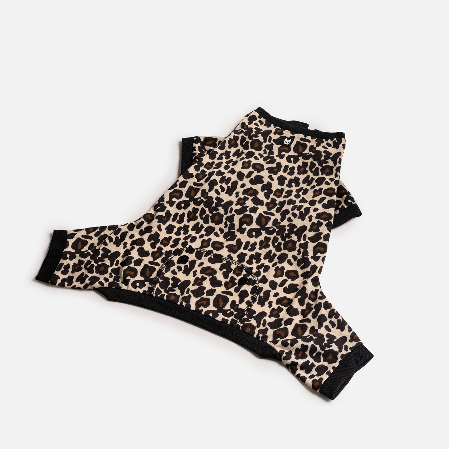 Dog Pajama - Leopard - Silver Paw