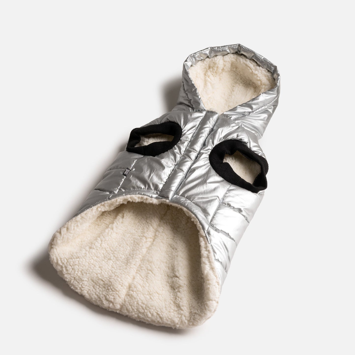 Emma Dog Jacket - Silver - Silver Paw