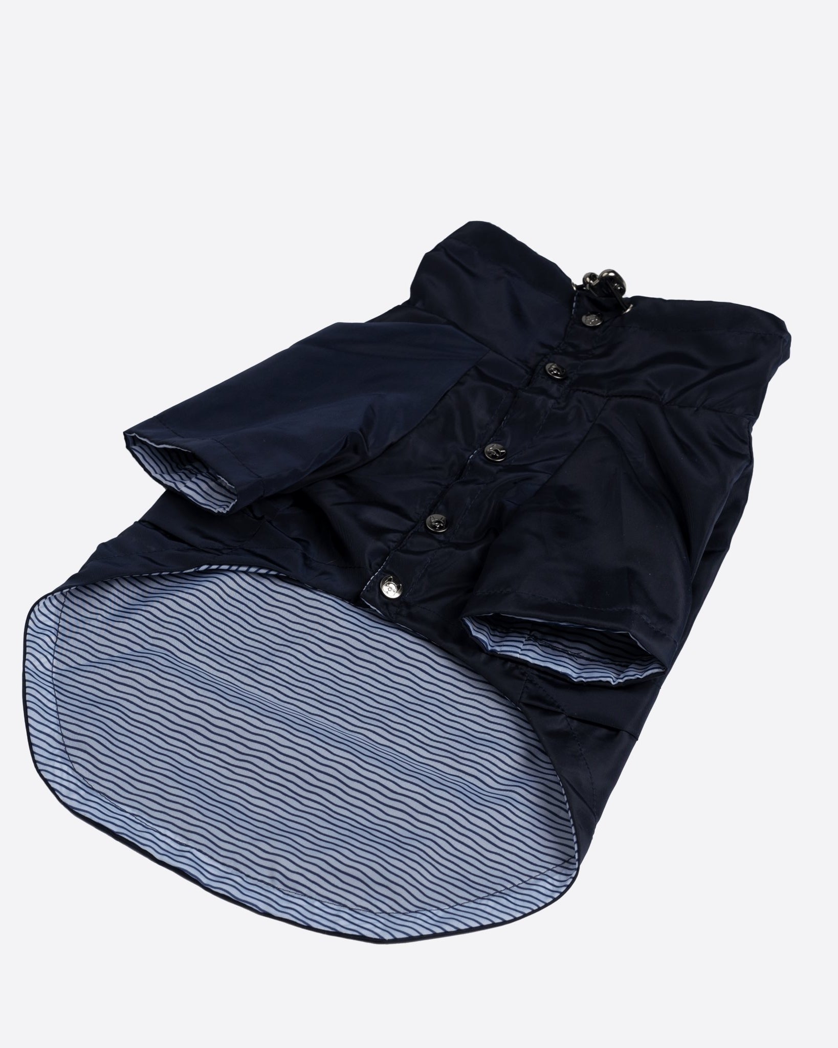 Jean-Paul Dog Raincoat - Silver Paw