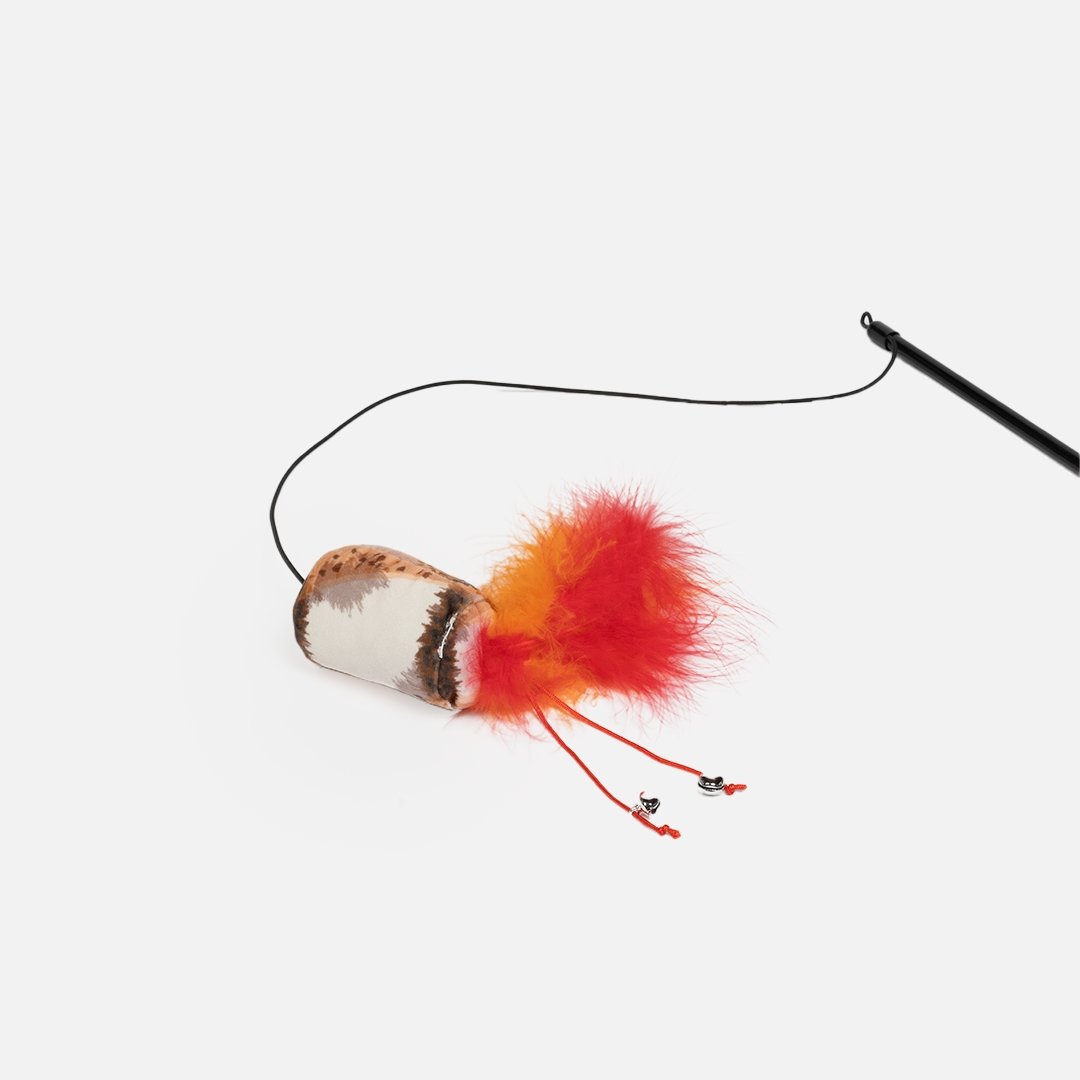 Marshmallow Dangler Cat Toy - Silver Paw