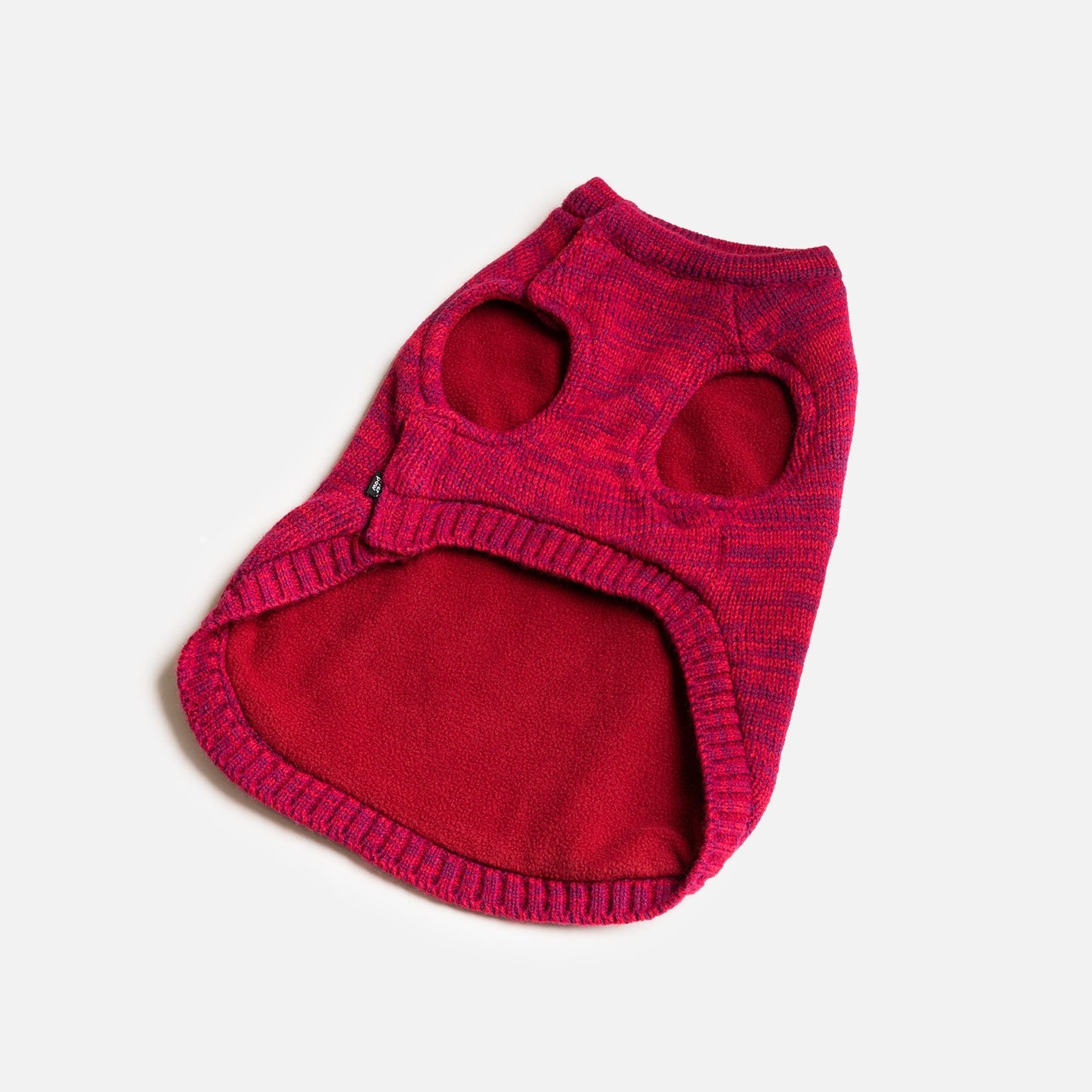 Mia Dog Sweater - Red - Silver Paw