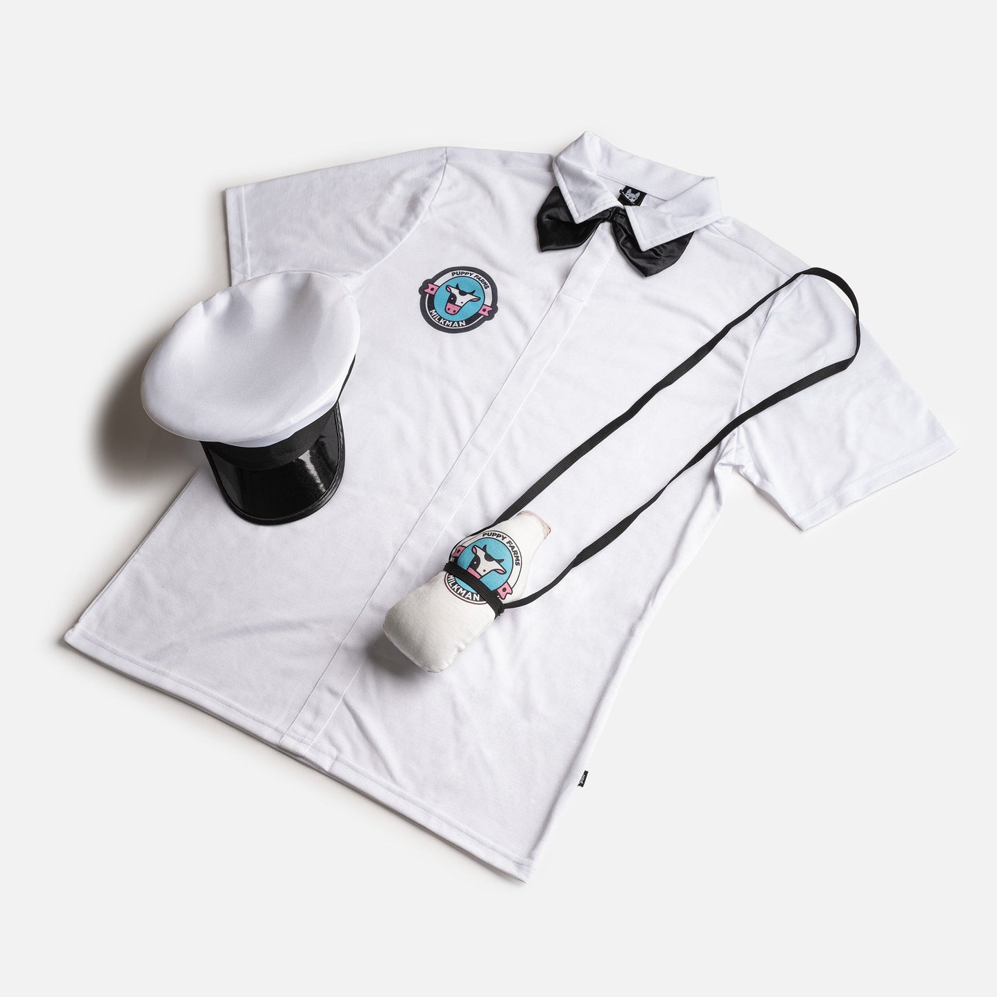 Milkman - Matching Human & Dog Costume - Silver Paw