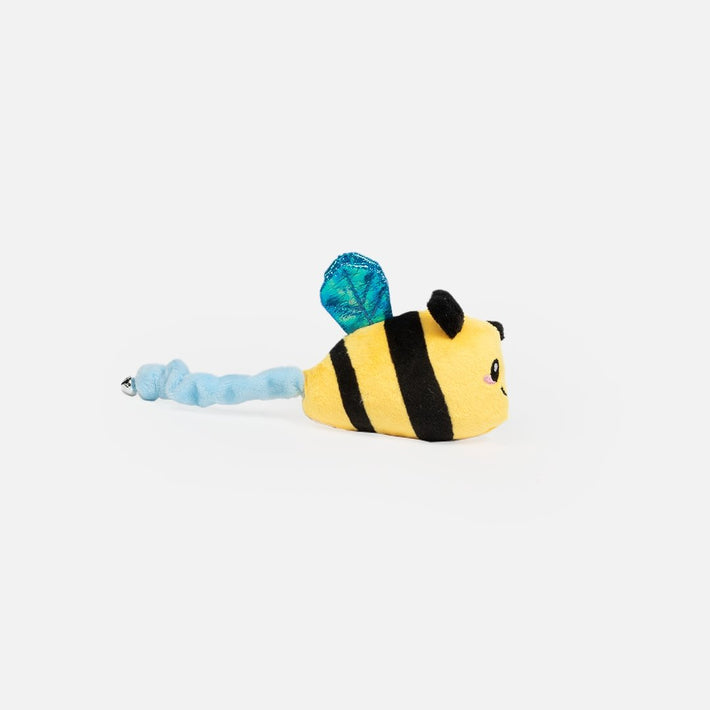 Vibrating Bumble Bee Cat Toy - Silver Paw
