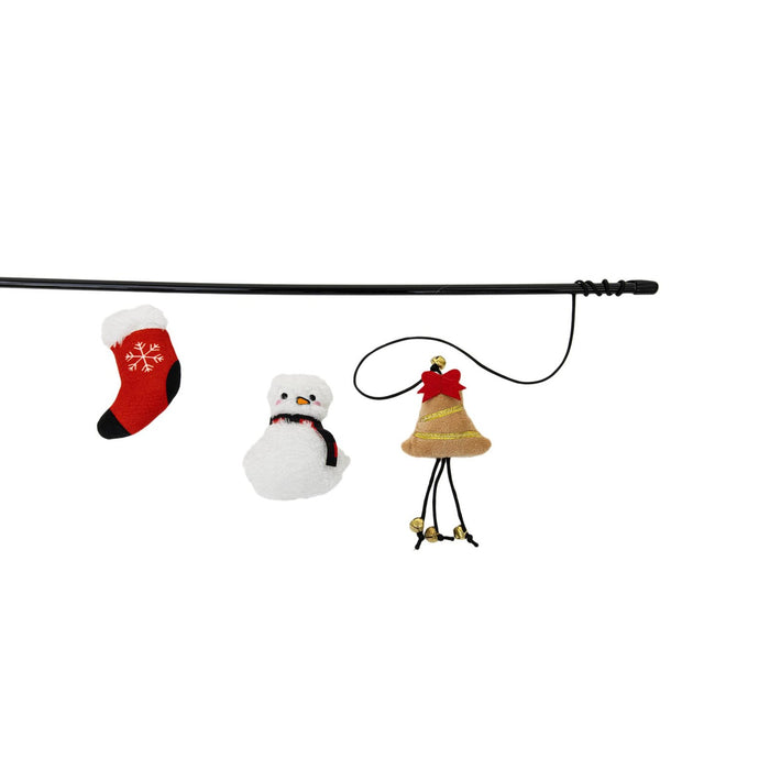 Snowman Set Cat Toy, Interactive and Stress Relief