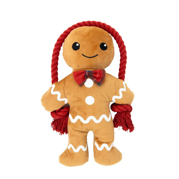 Gingerbread Dog Toy