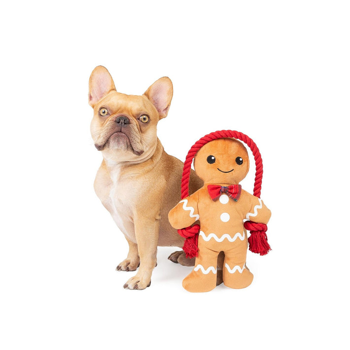 Gingerbread Dog Toy