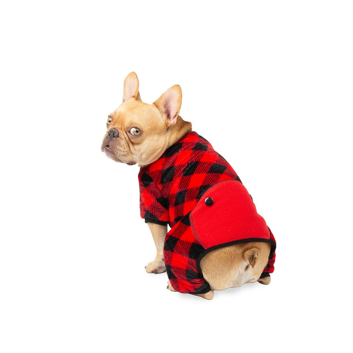 Buffalo Plaid Dog Pyjama