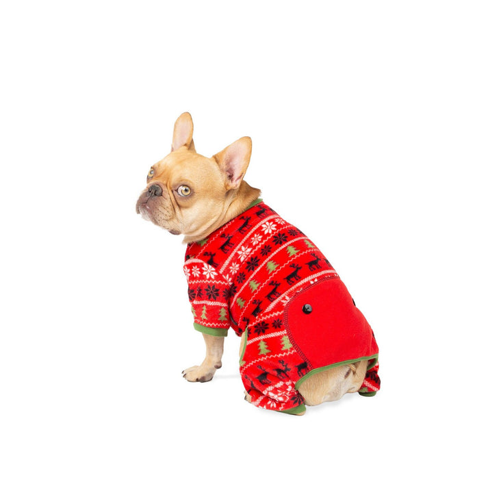 Christmas Fairisle Dog Pyjama