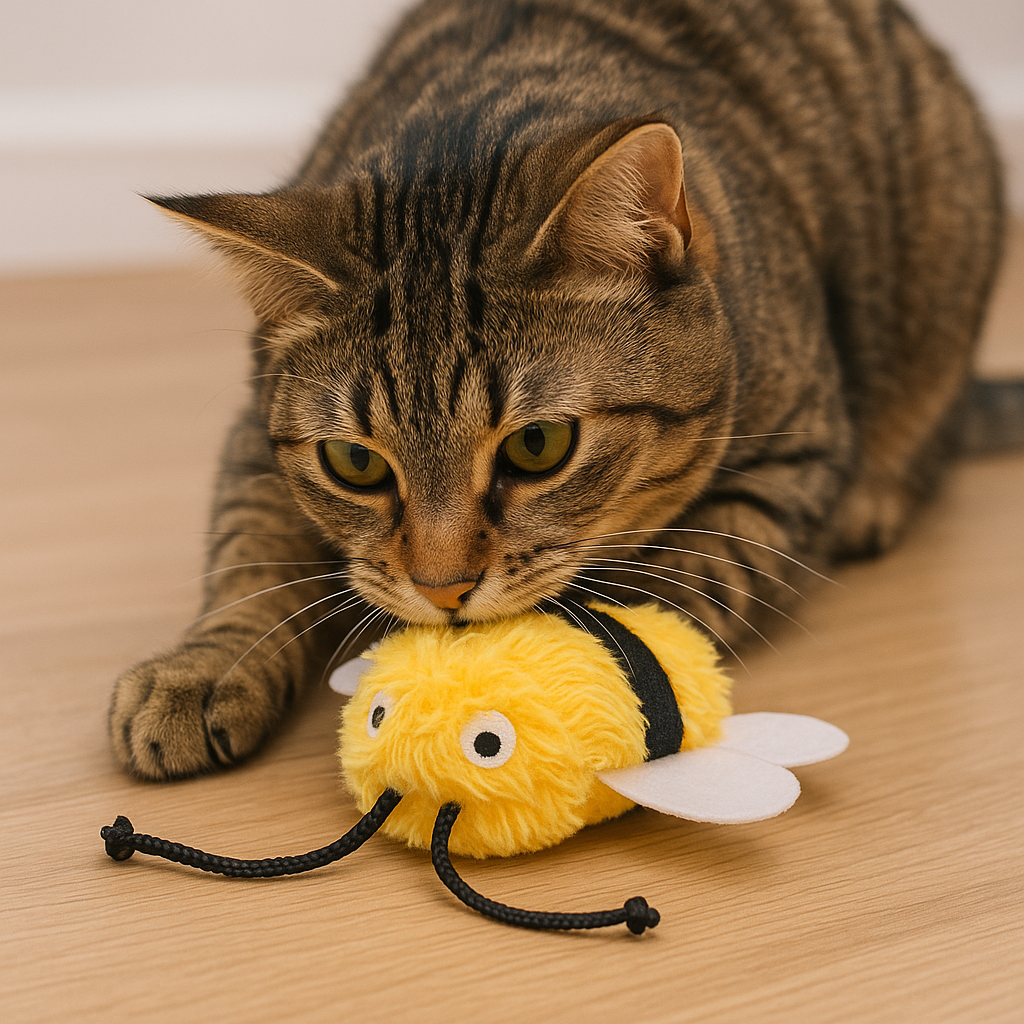 Bee Cat Toy