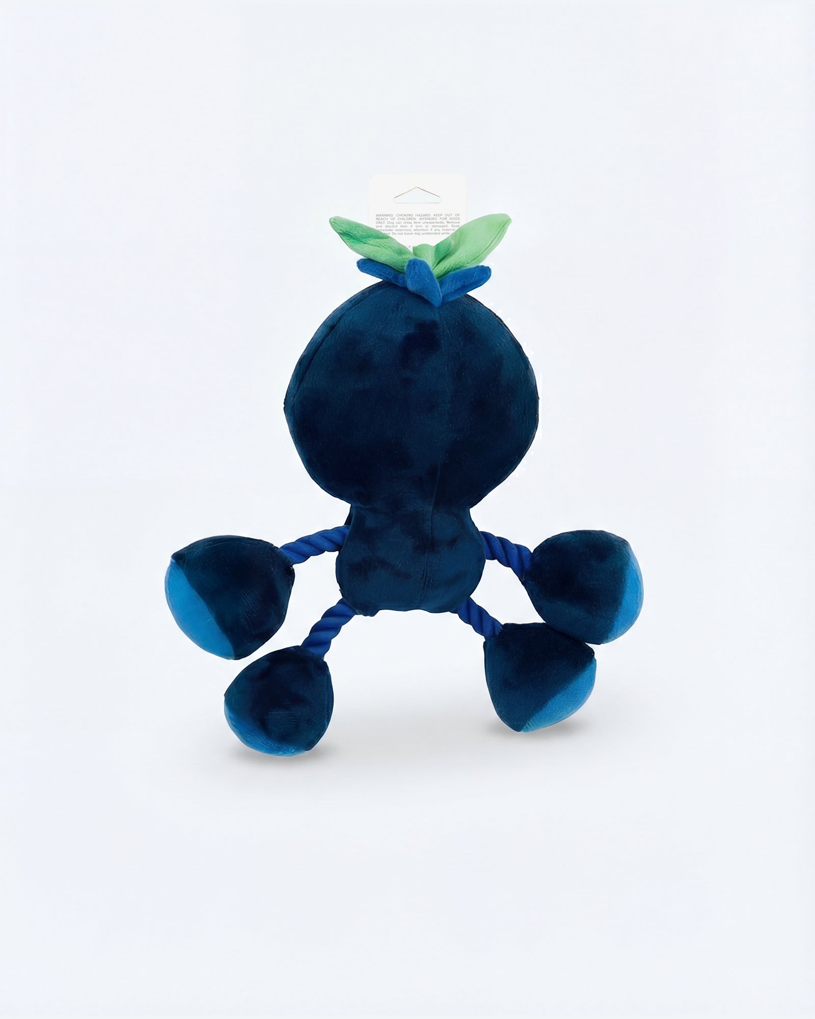 Ropez Rope Body Fruit Friends  Dog Toy - Blue