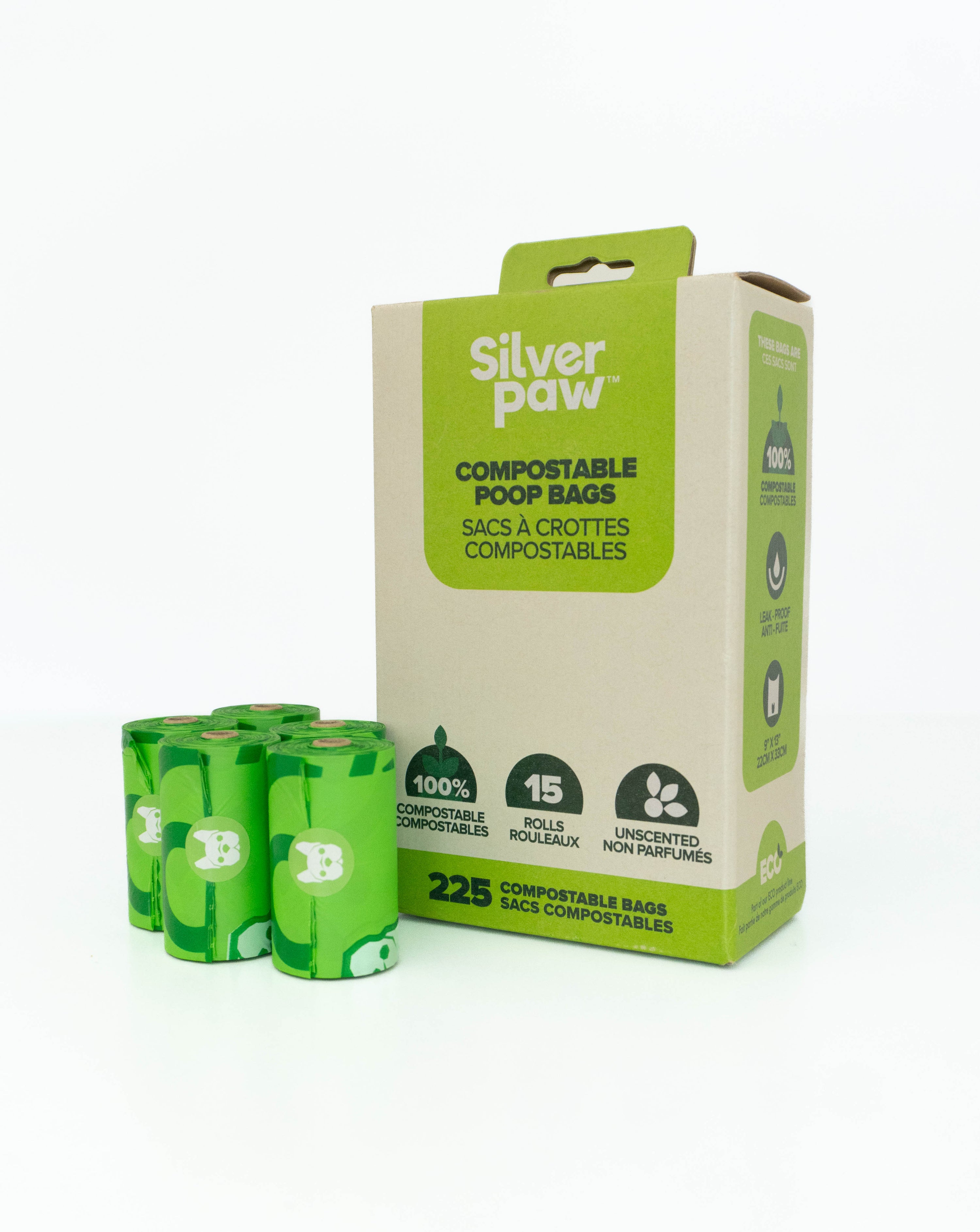 Compostable Pet Waste Bags - Leak Proof