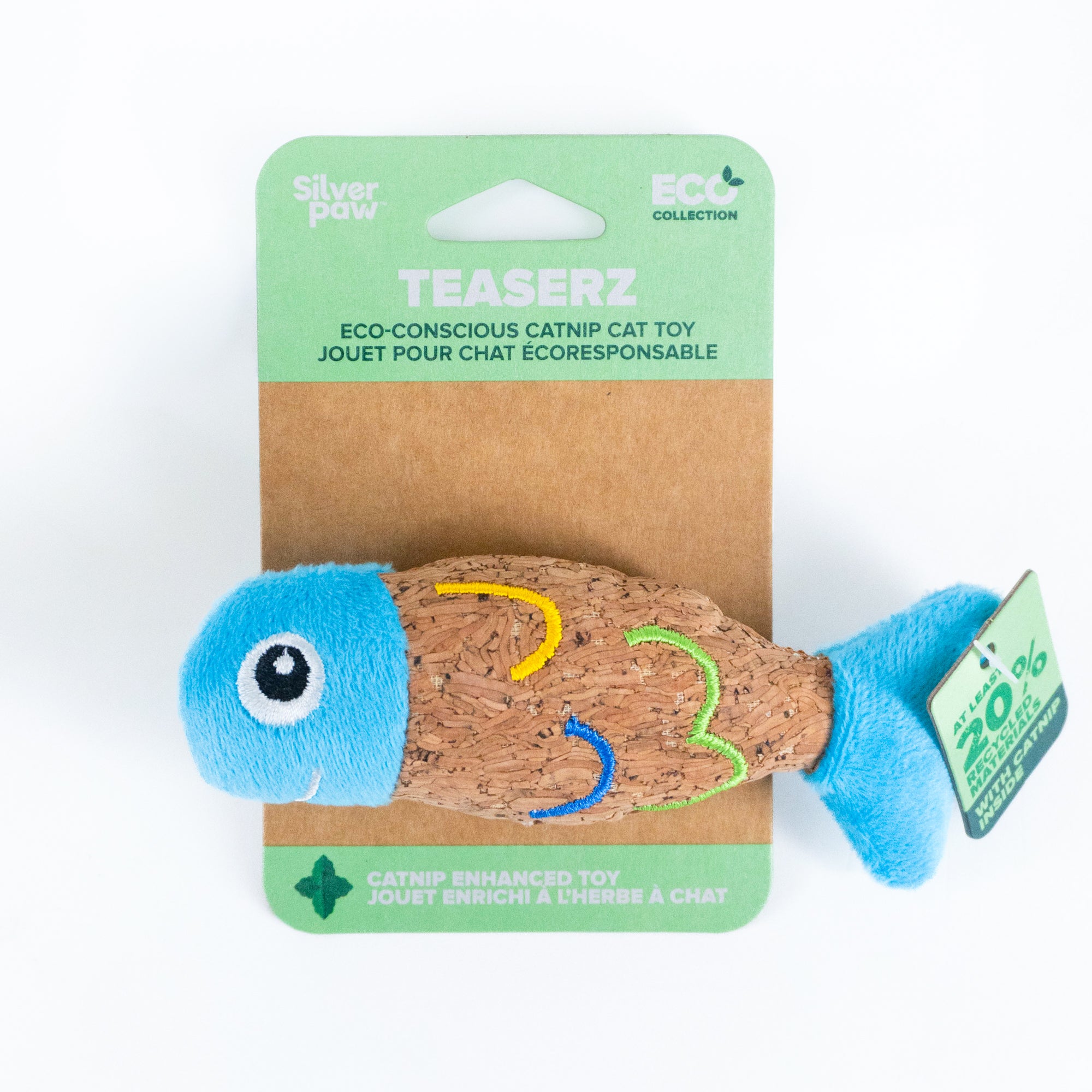 Blue Fish Cat Toy
