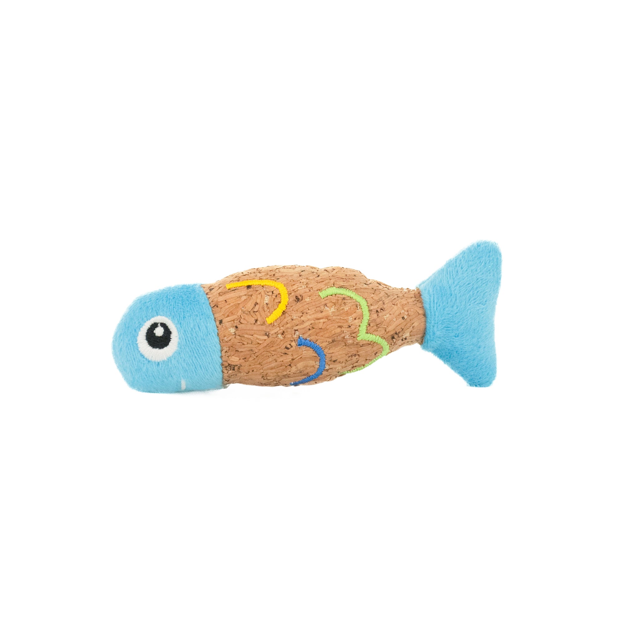 Blue Fish Cat Toy