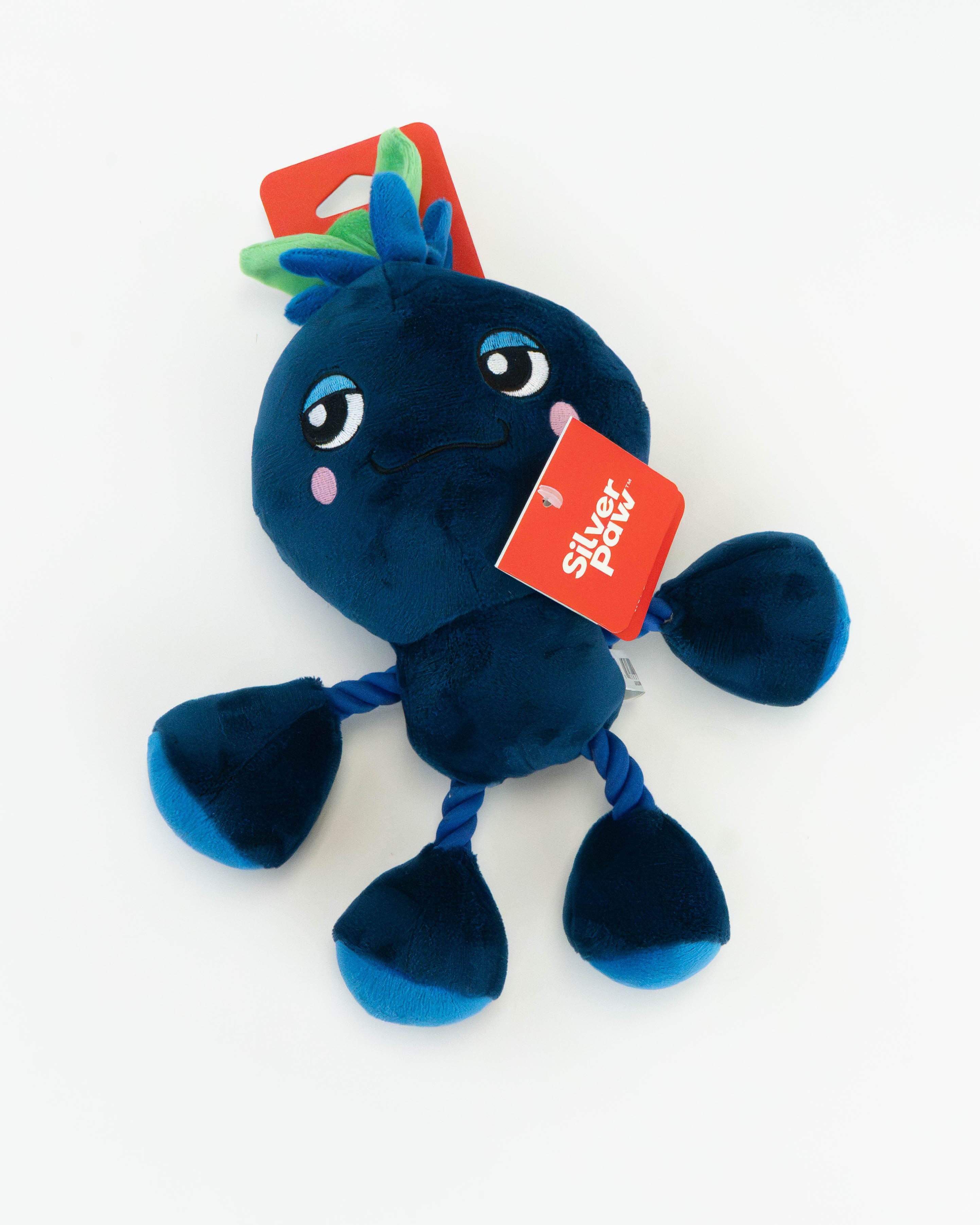 Ropez Rope Body Fruit Friends  Dog Toy - Blue