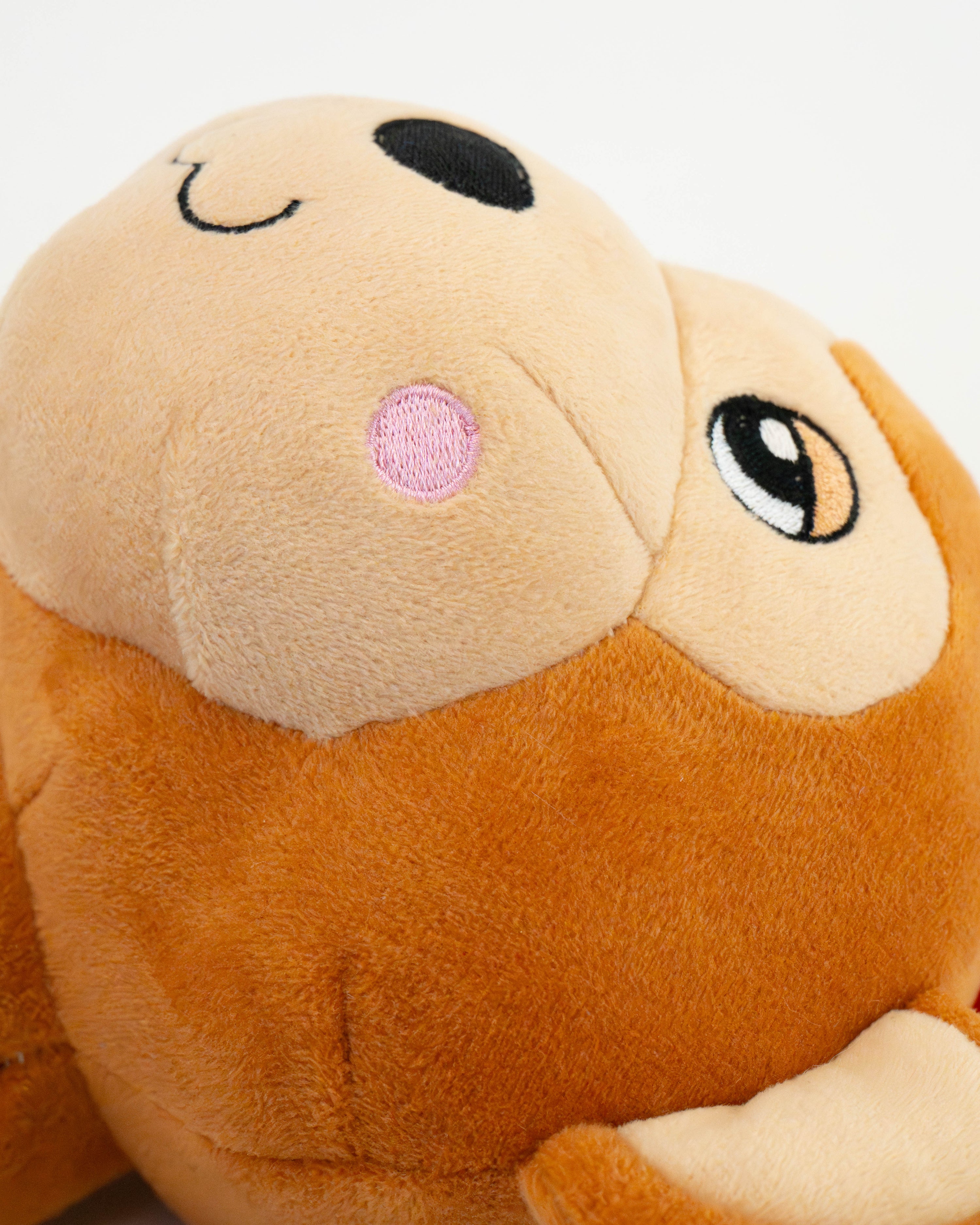 Ropez - Rope Body Big Head Jungle Friends  Dog Toy - Monkey