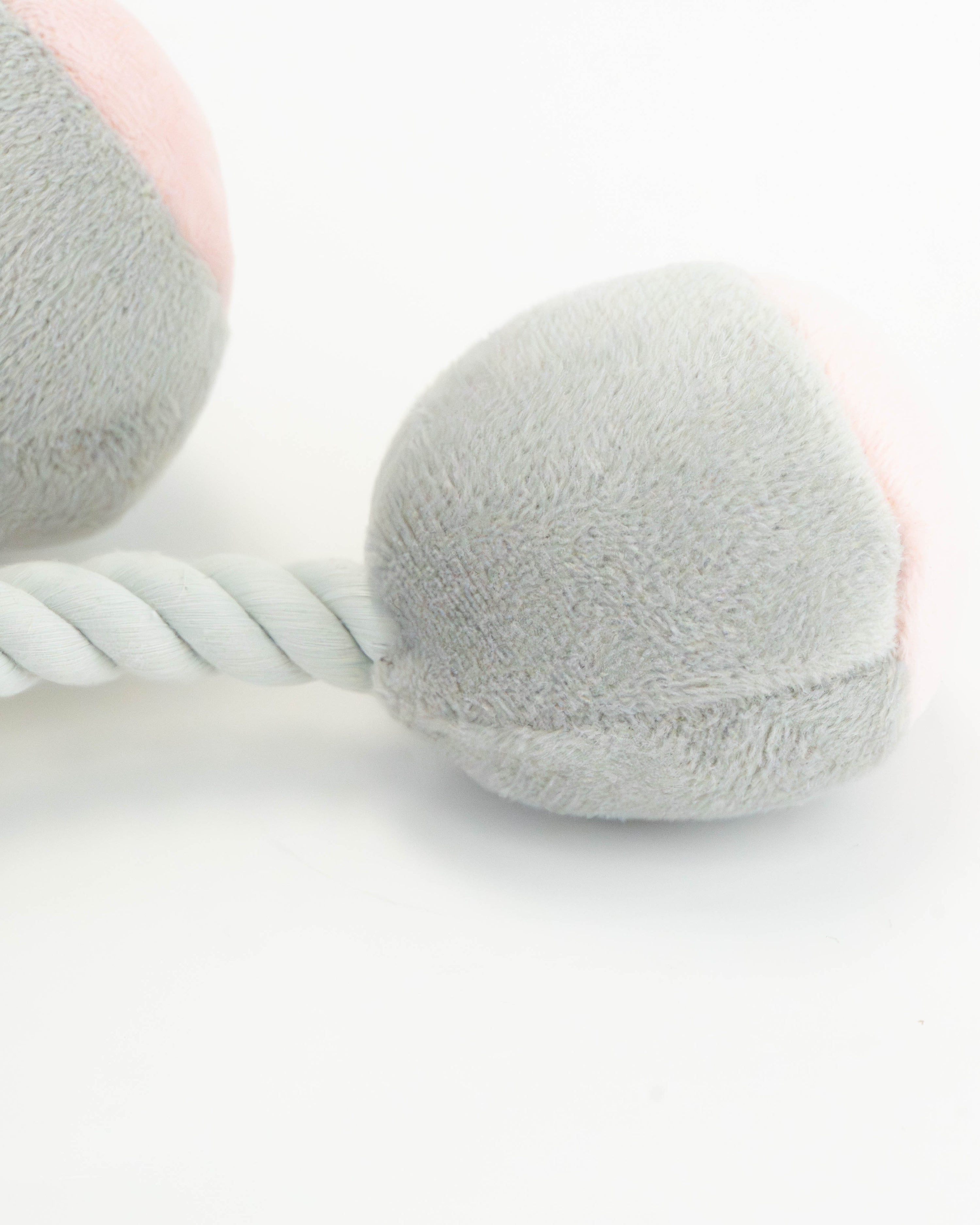 Ropez - Rope Body Big Head Jungle Friends  Dog Toy - Elephant