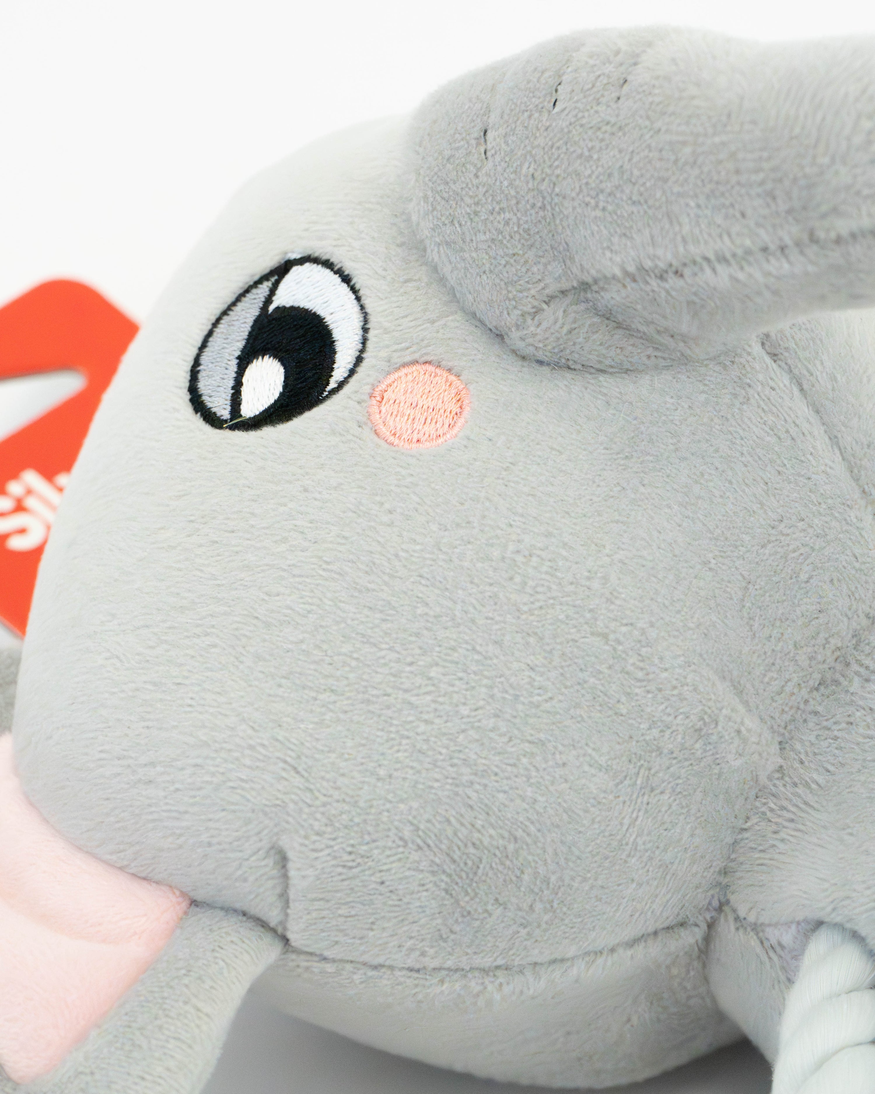 Ropez - Rope Body Big Head Jungle Friends  Dog Toy - Elephant