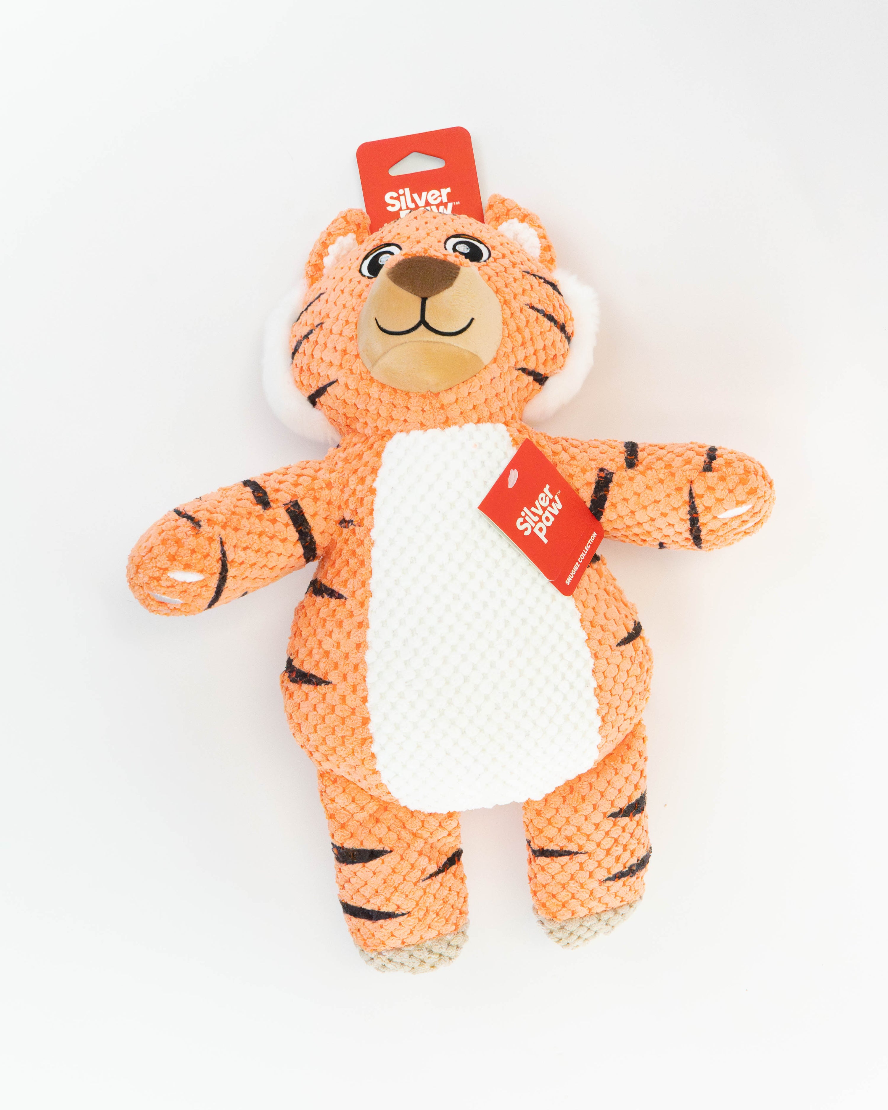Snugiez Rope Body Jungle Friends  Dog Toy - Tiger