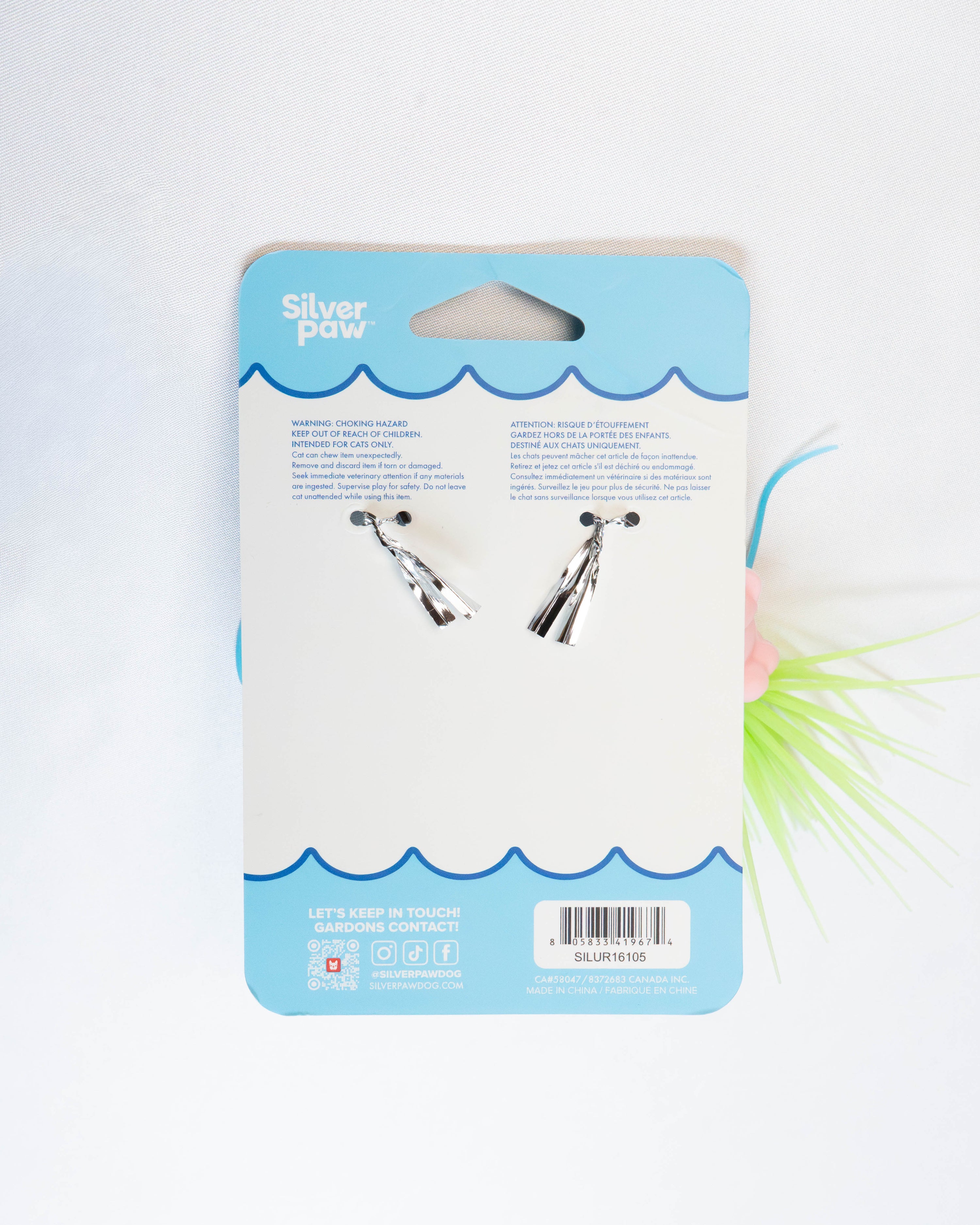 Silliez Silicone Feather Fish Refill (2-Pack)