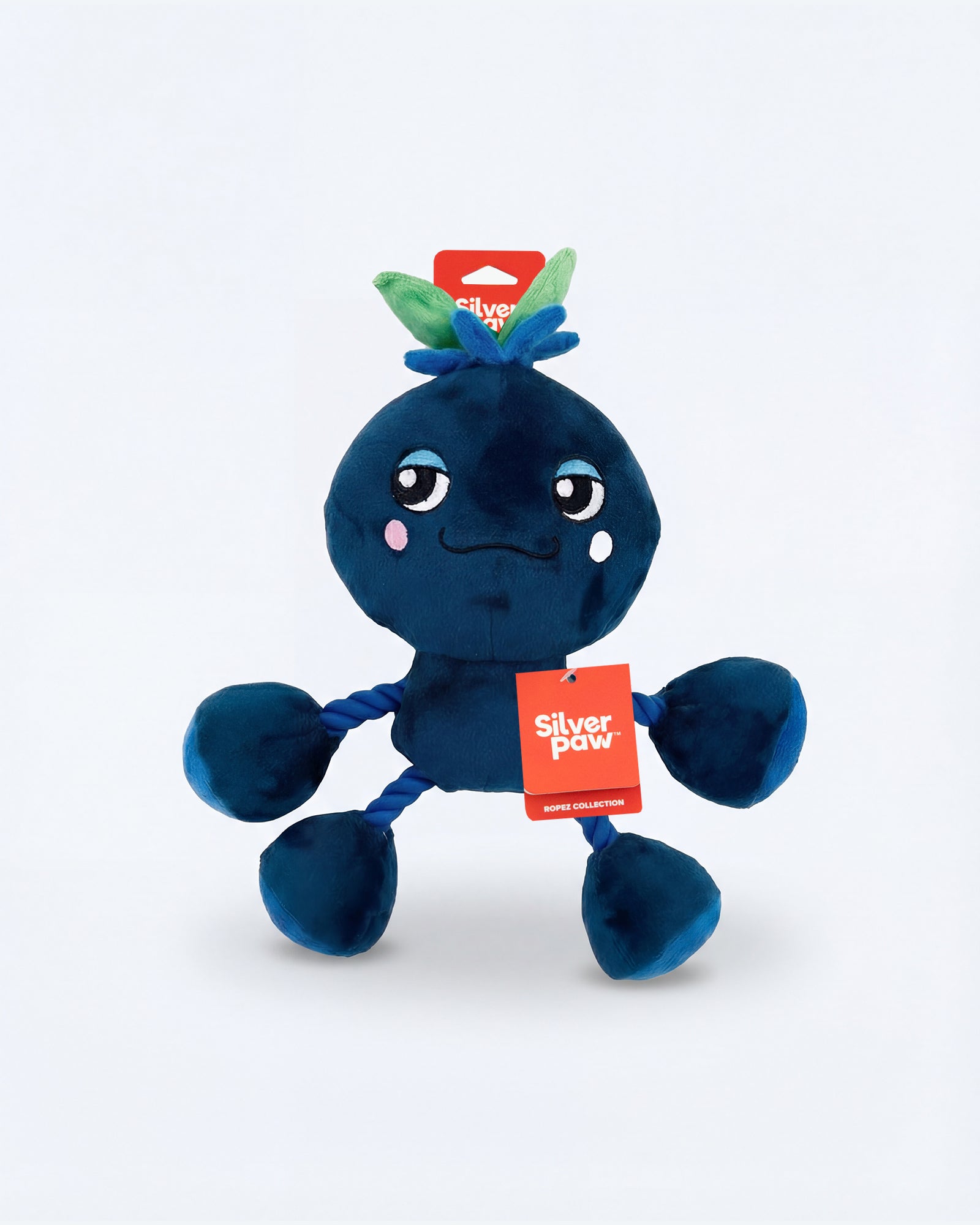 Ropez Rope Body Fruit Friends  Dog Toy - Blue