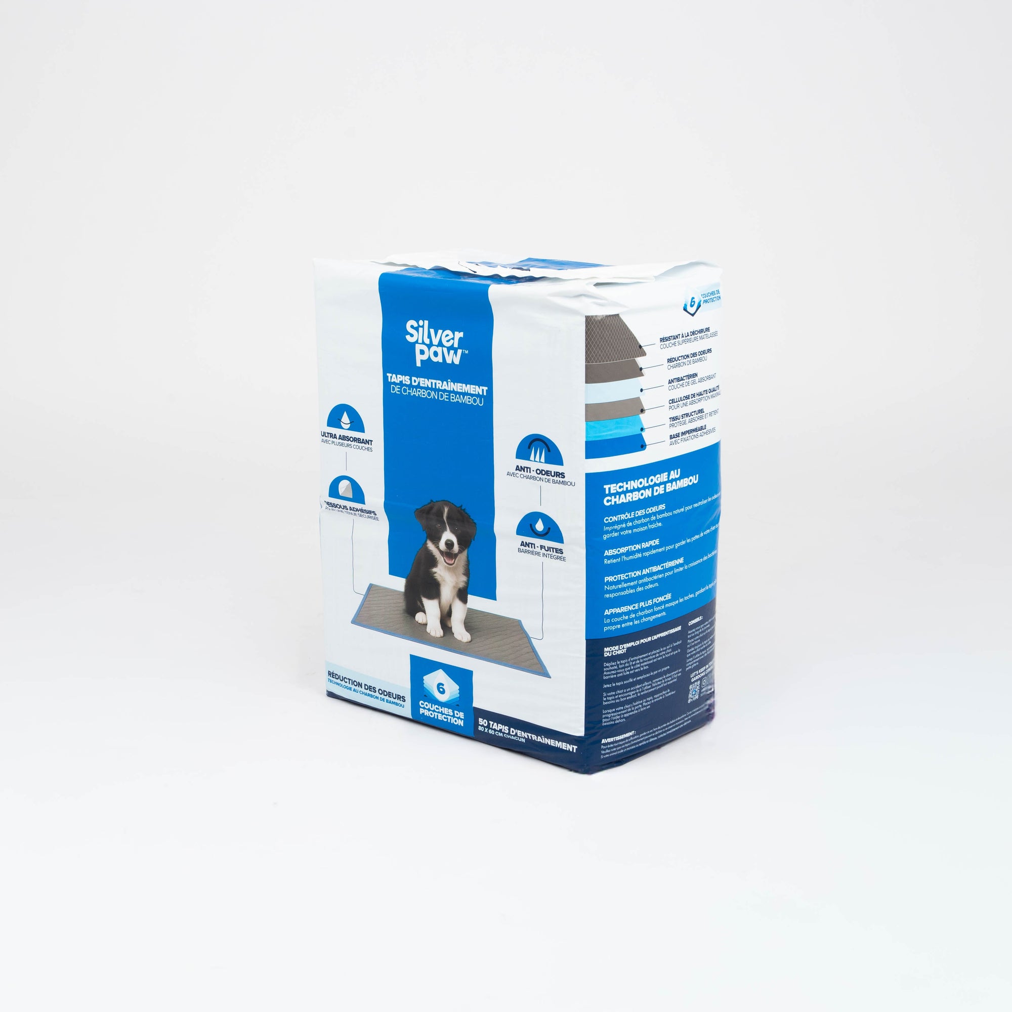 Bamboo Charcoal Traning Pads - 25 or 50 - High Quality Pads