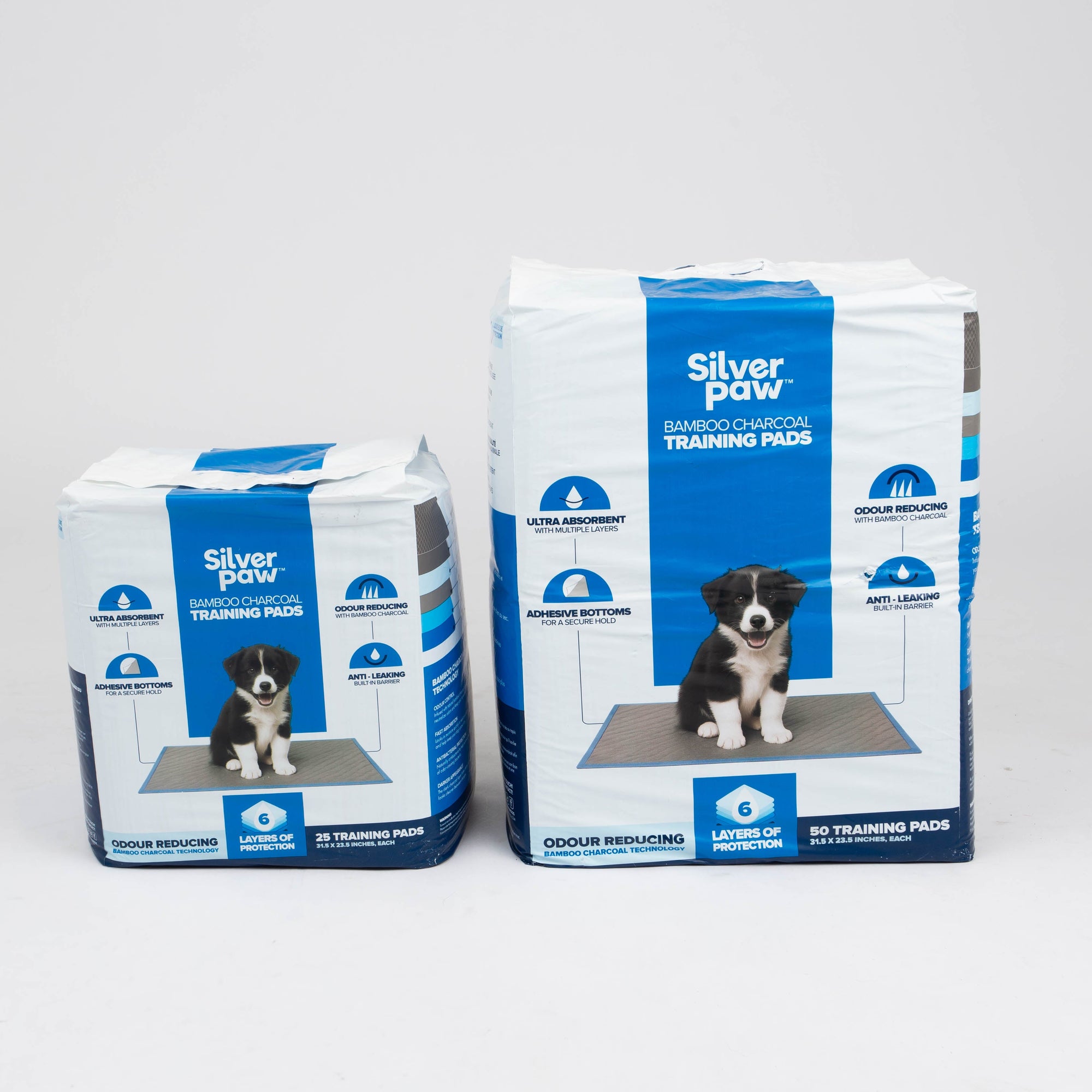 Bamboo Charcoal Traning Pads - 25 or 50 - High Quality Pads