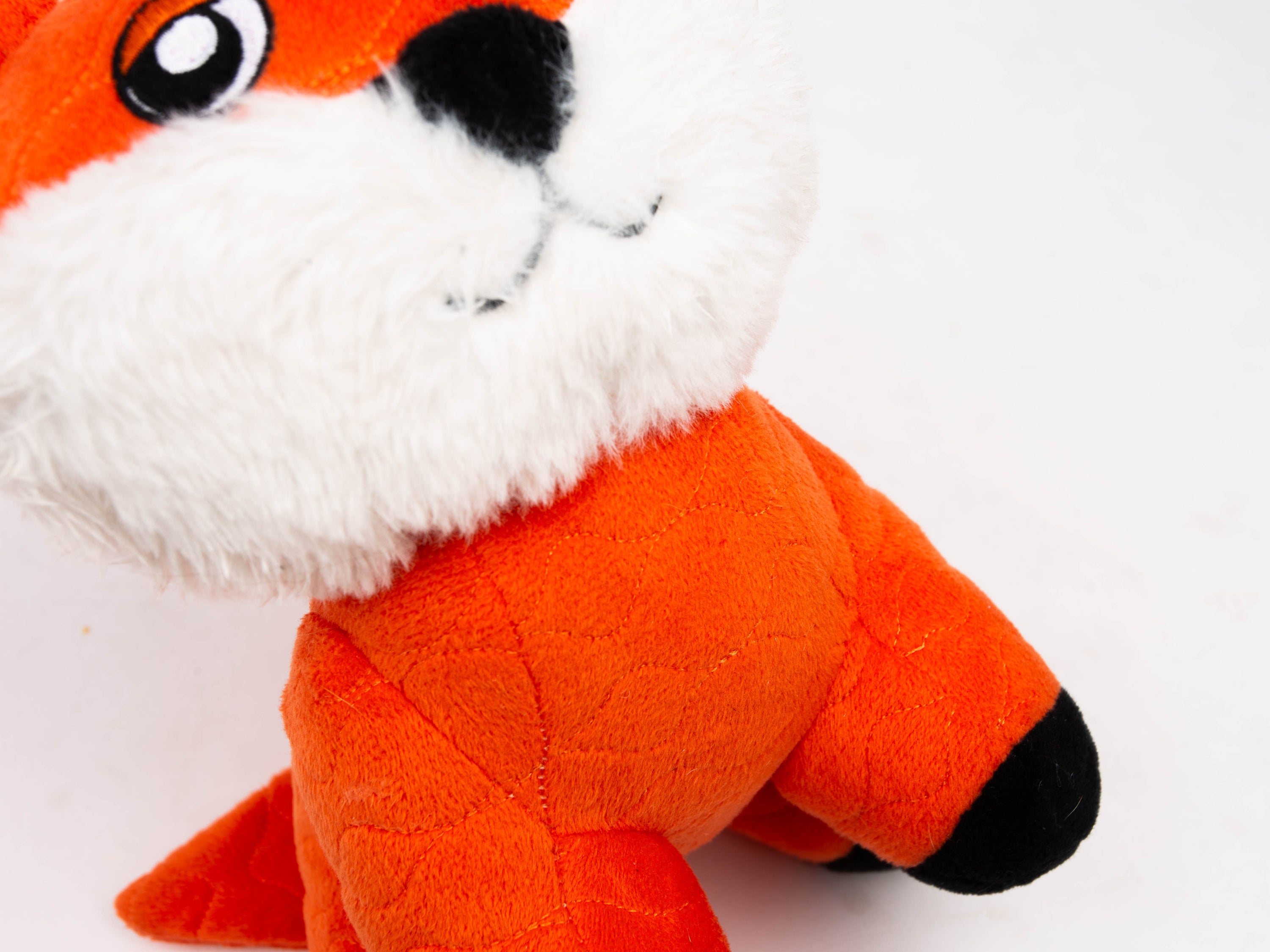 Seemz Heavy Duty Stitched Farm Animals  Dog Toy  - Fox