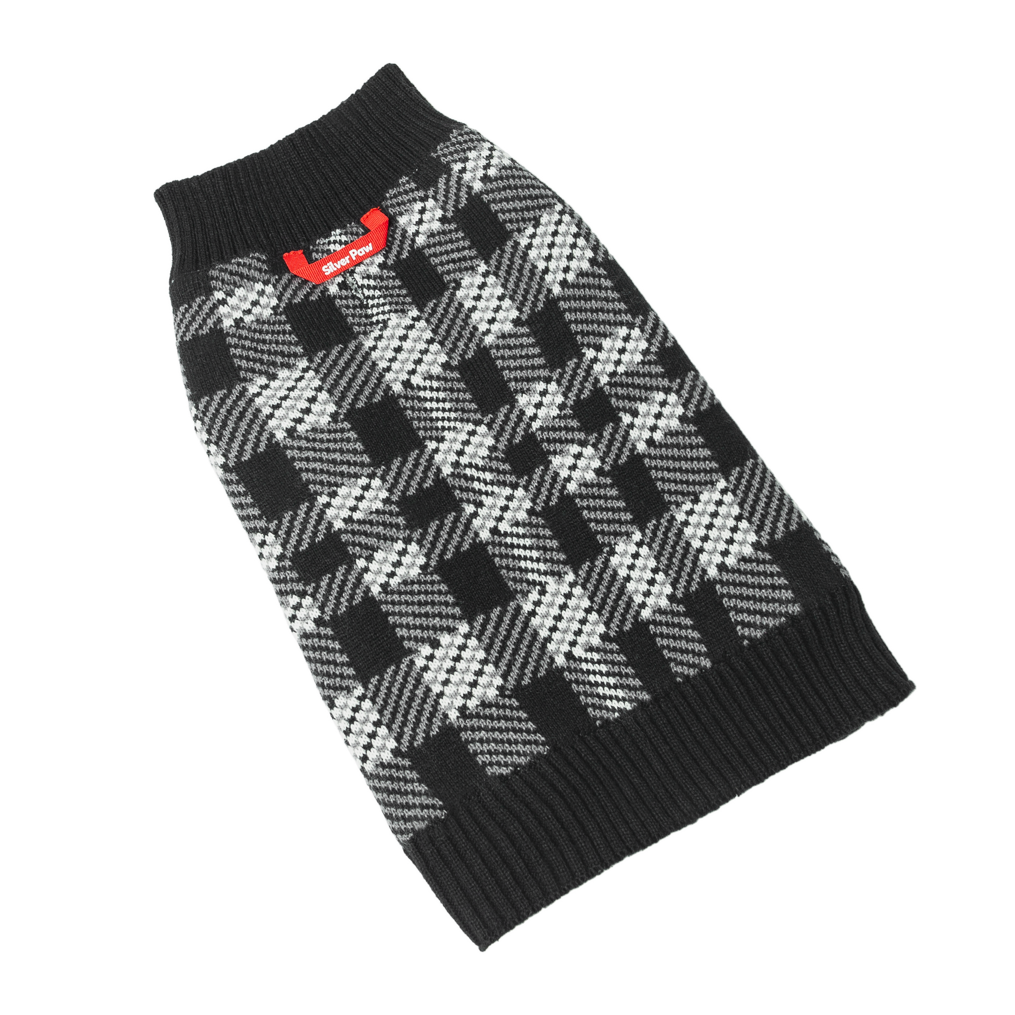 Theo Dog Sweater  Sherpa-Lined Plaid Design for Dogs | Warm, Comfortable & Stylish