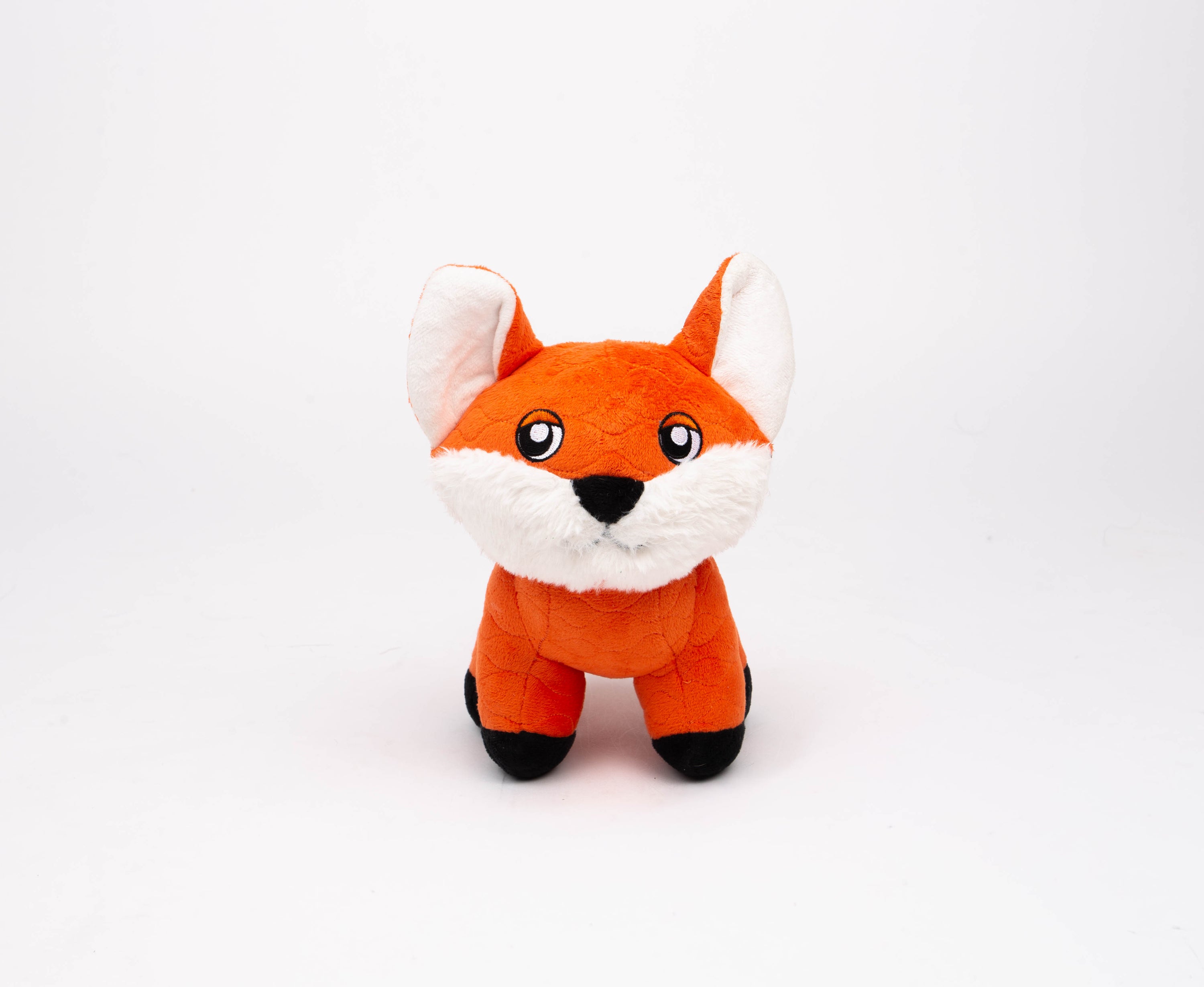 Seemz Heavy Duty Stitched Farm Animals  Dog Toy  - Fox