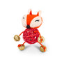 Orange Fox Cat Toy With Catnip Ball