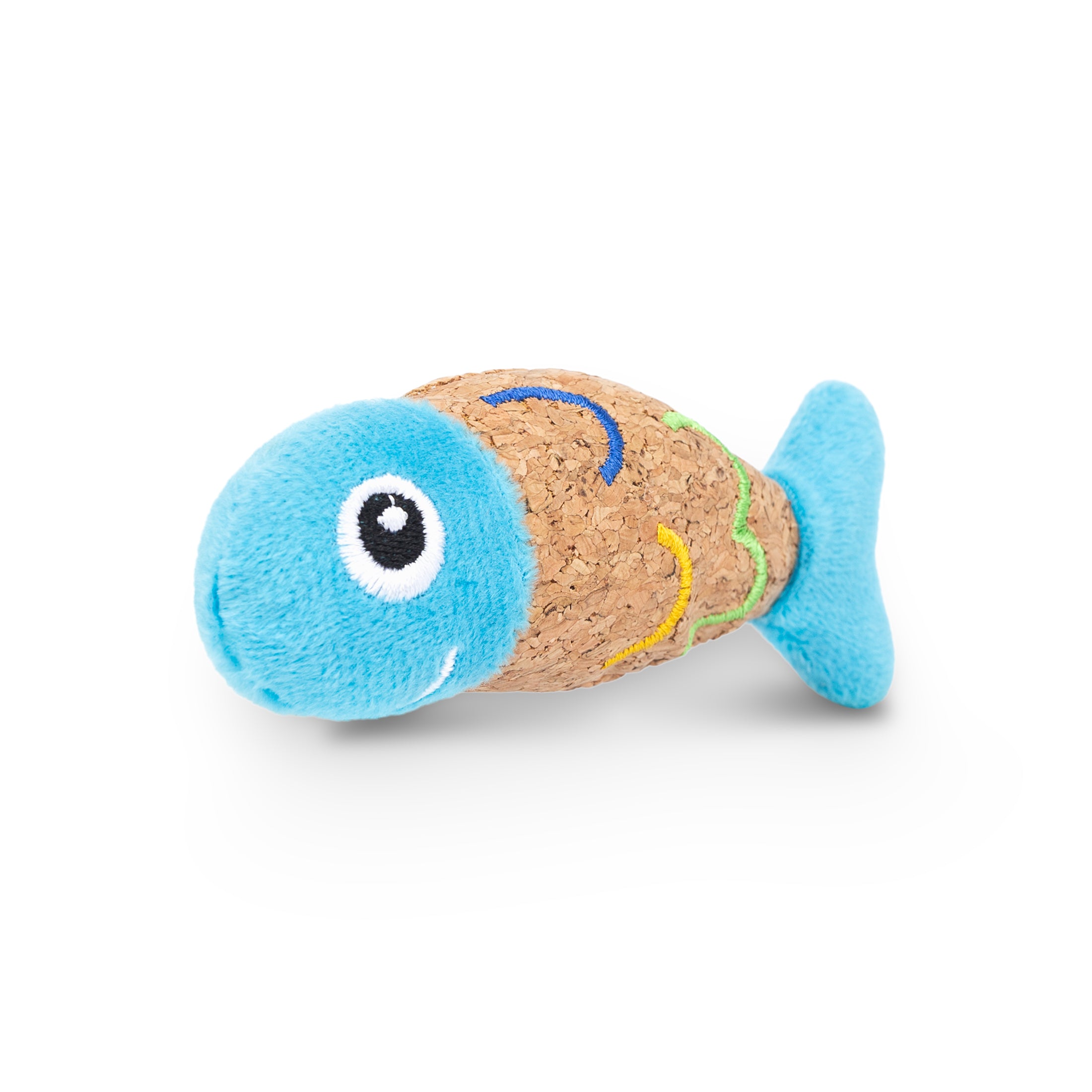 Blue Fish Cat Toy