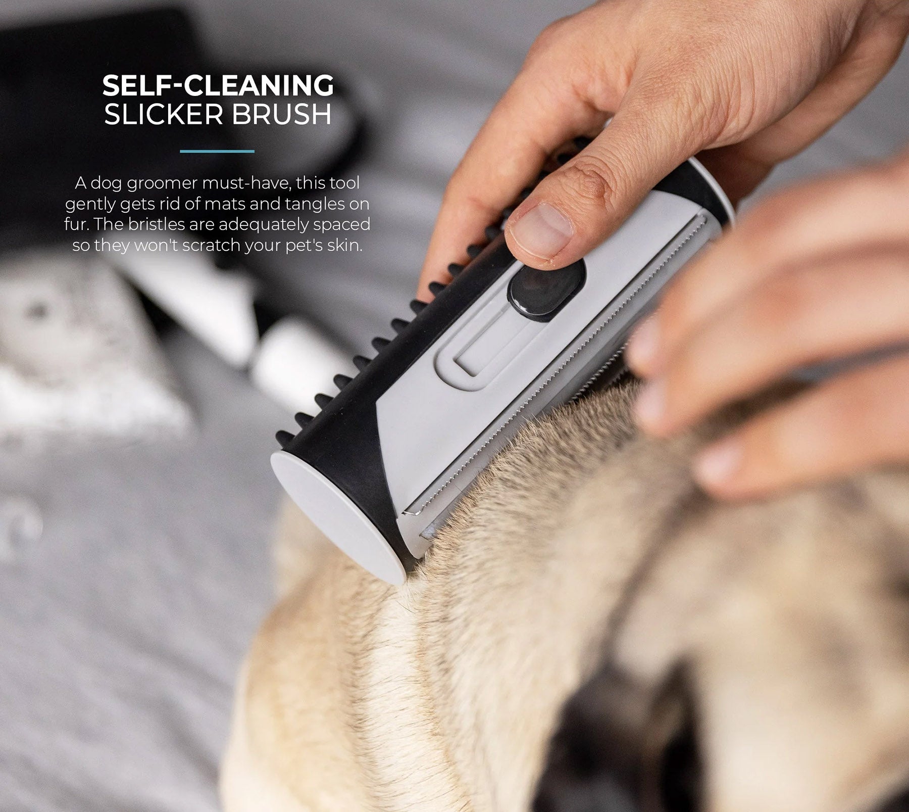 Deluxe 5-Piece Dog Grooming Kit  De-Shedding Brush, Nail Grinder, Wipes & More