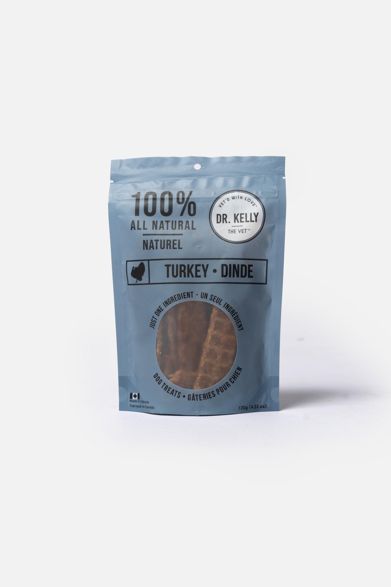 Dr. Kelly The Vet 100% Natural Dog Treats - Turkey - Silver Paw