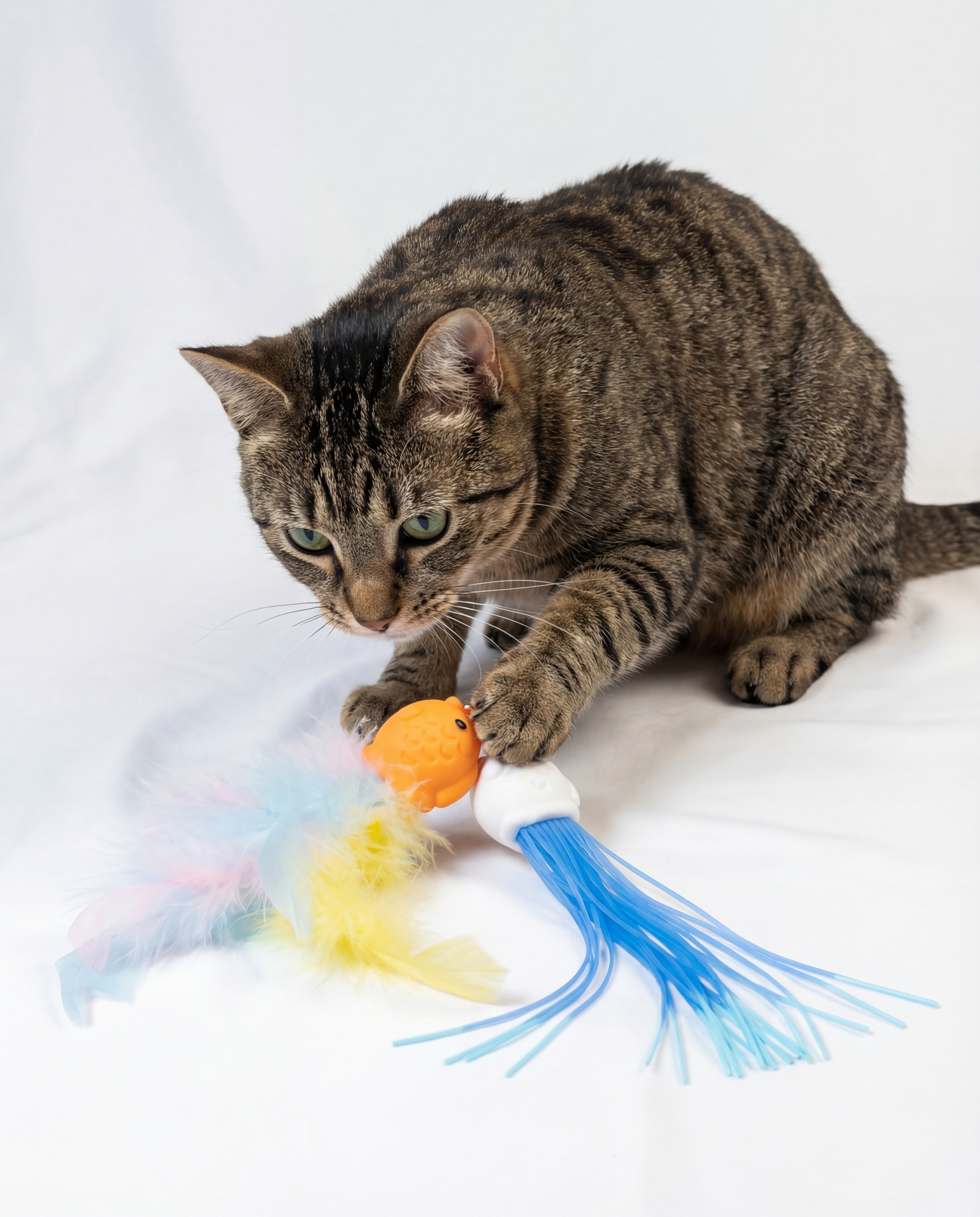 Silliez Silicone Feather Fish Refill (2-Pack)