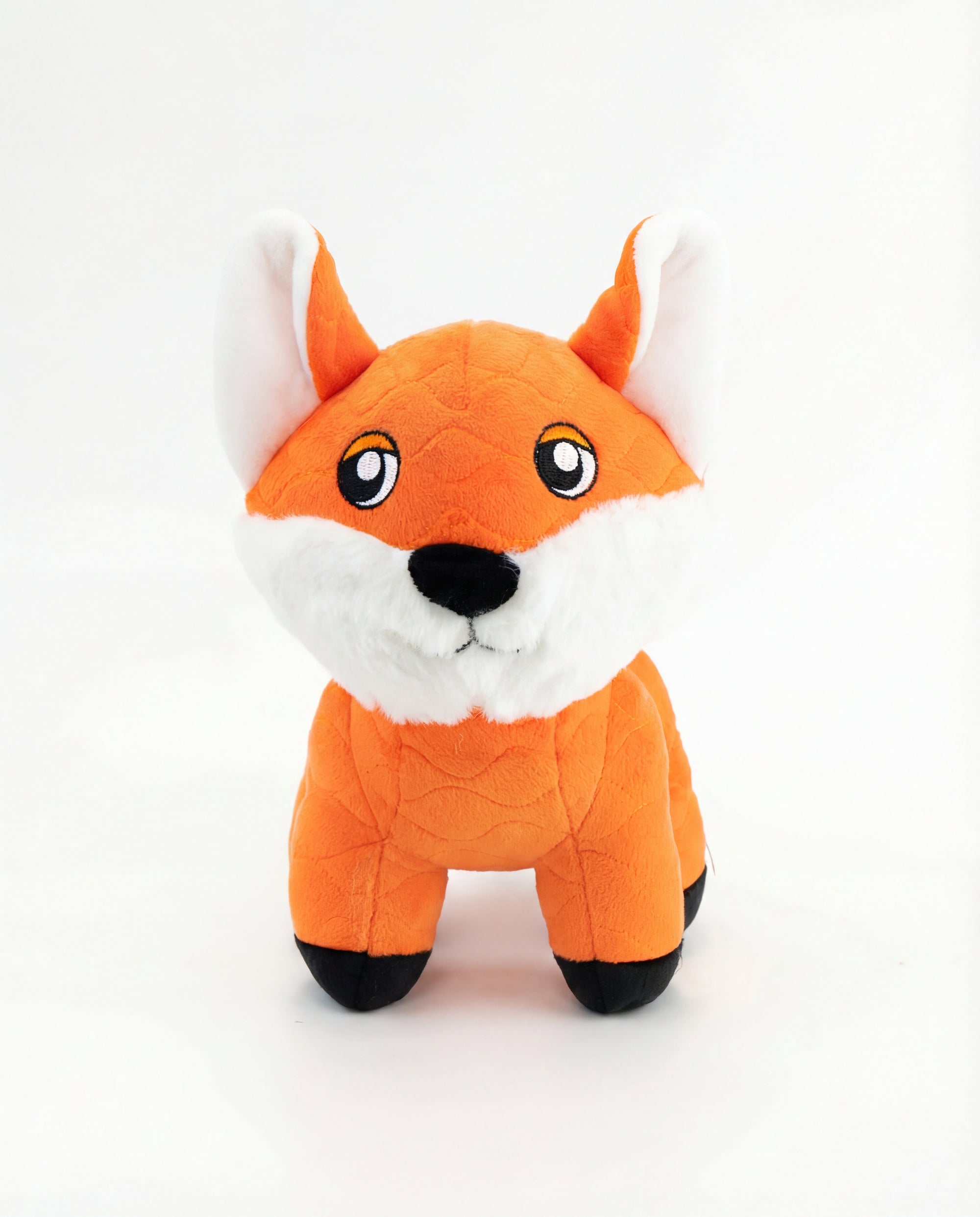 Seemz Heavy Duty Stitched Farm Animals  Dog Toy  - Fox