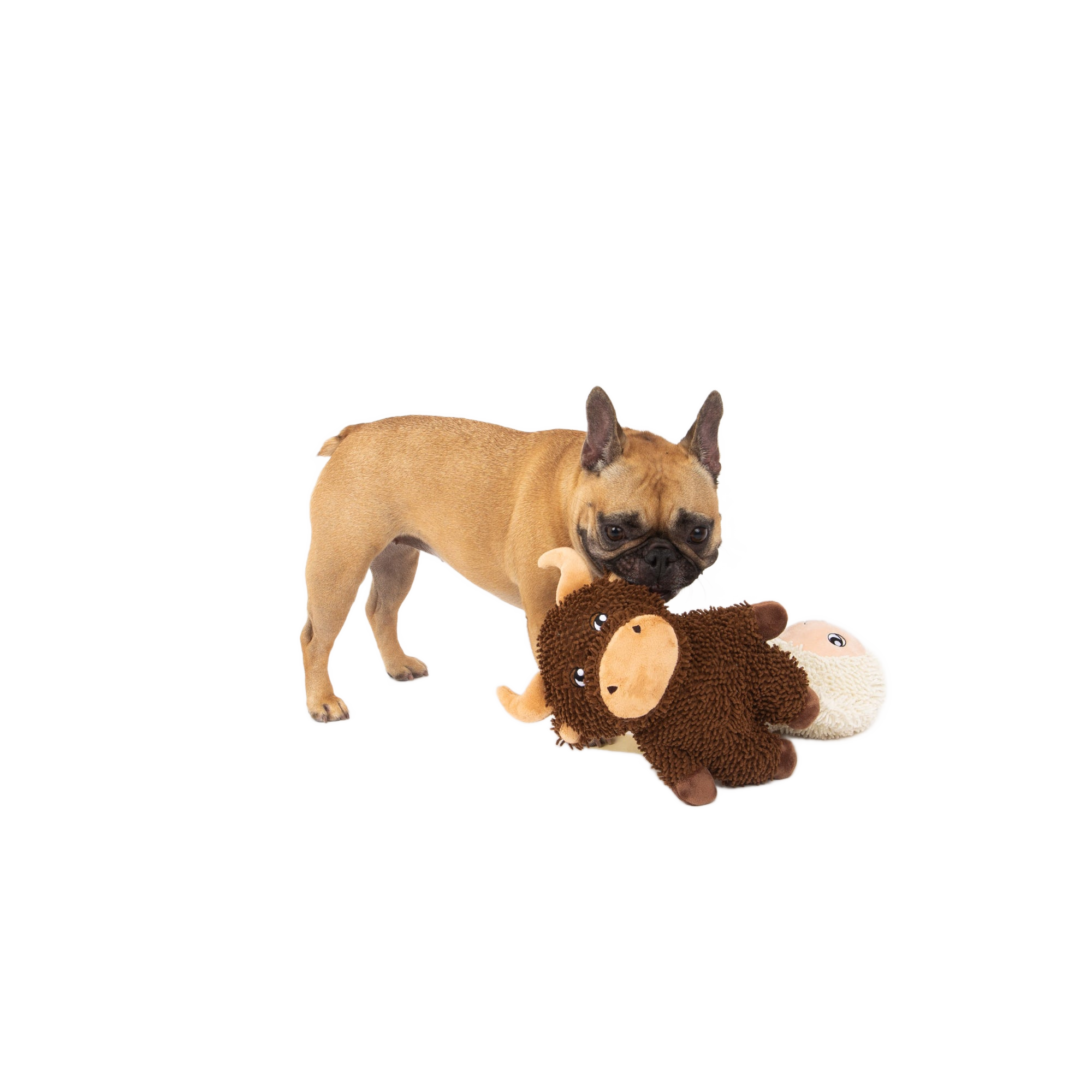 Image from Bull Dog Toy, Farm Animal Line, Plush - Copy