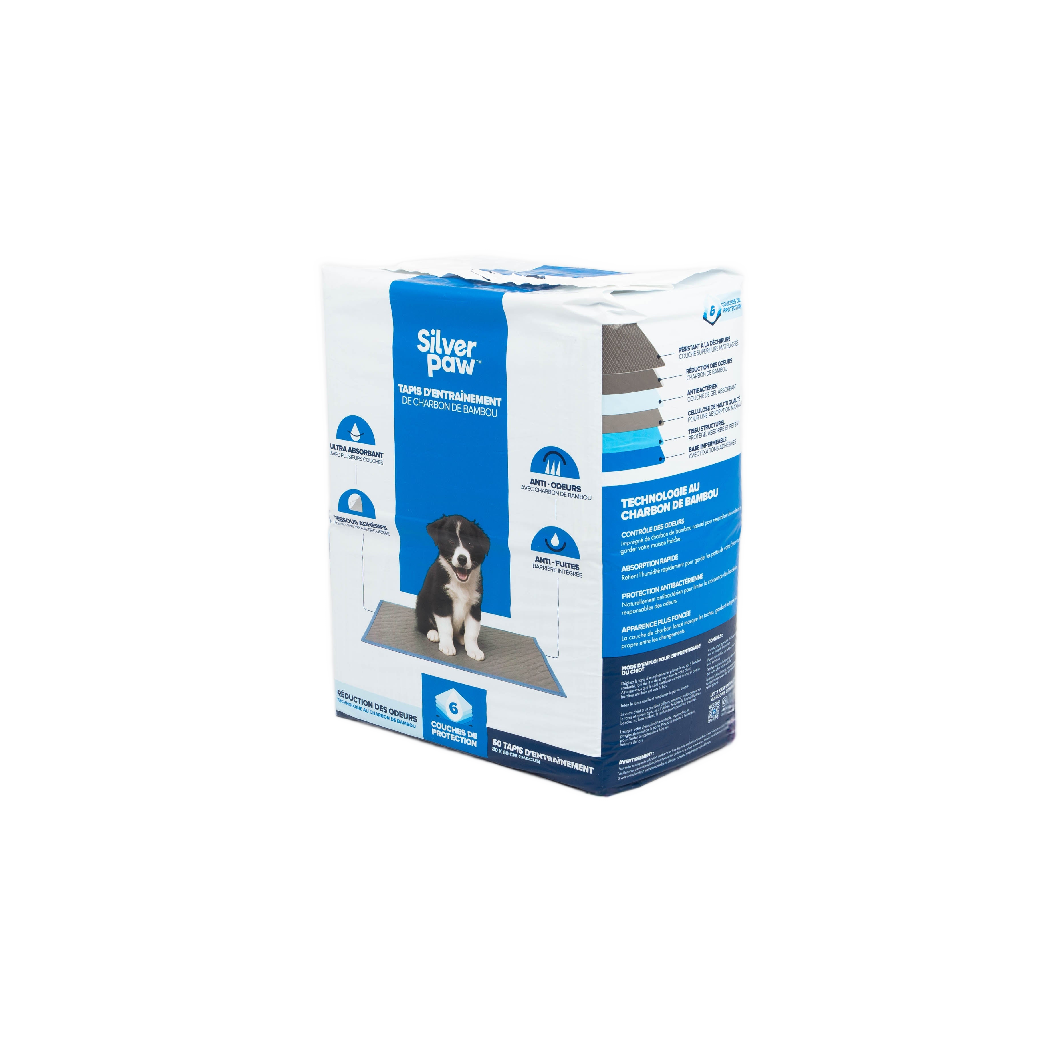 Image from Bamboo Charcoal Traning Pads - 25 or 50 - High Quality Pads - Copy