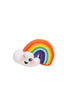 2-in-1 Cloud & Rainbow Dog Toy - Soft, Durable, Squeaky Toy for Dogs | Silver Paw