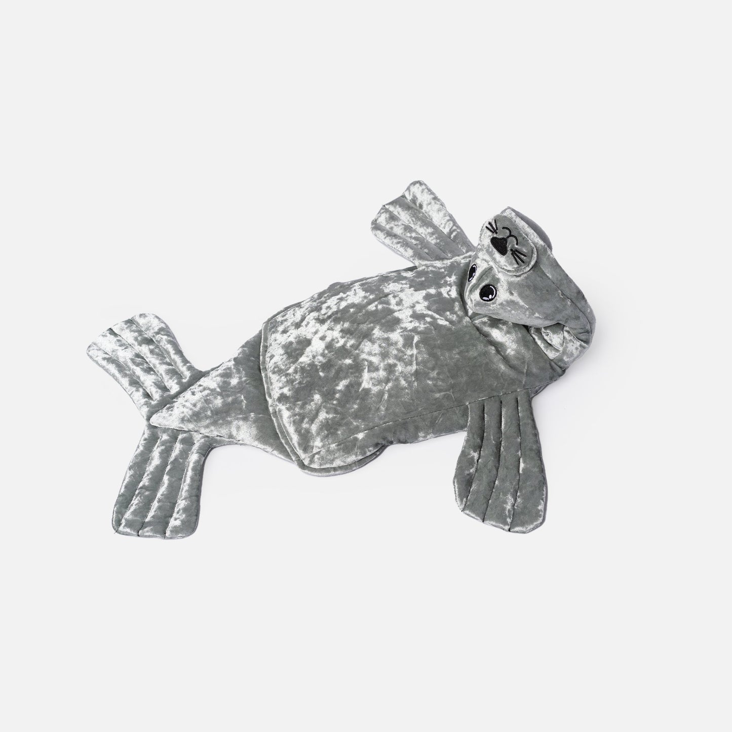Adorable Seal Dog Costume - Silver Paw