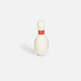 Quille de bowling avec jouet pour chien parfum vanille