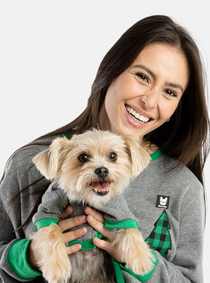 Buy One Dog Christmas Tree PJ Get Free Human Matching - Silver Paw - 8372683 Canada Inc.