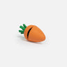 Carrot Dog Toy | 100% Natural Rubber Chew with Treat Dispenser